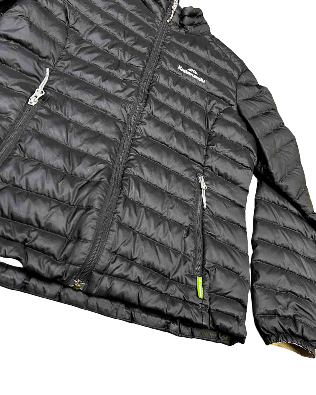 Sie 8 (S) | Kathmandu Black Duckdown Puffer Jacket