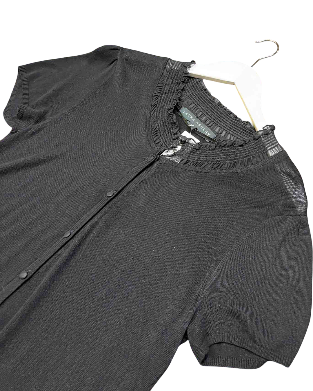 Size L | Laura Ashley Black Knit Top