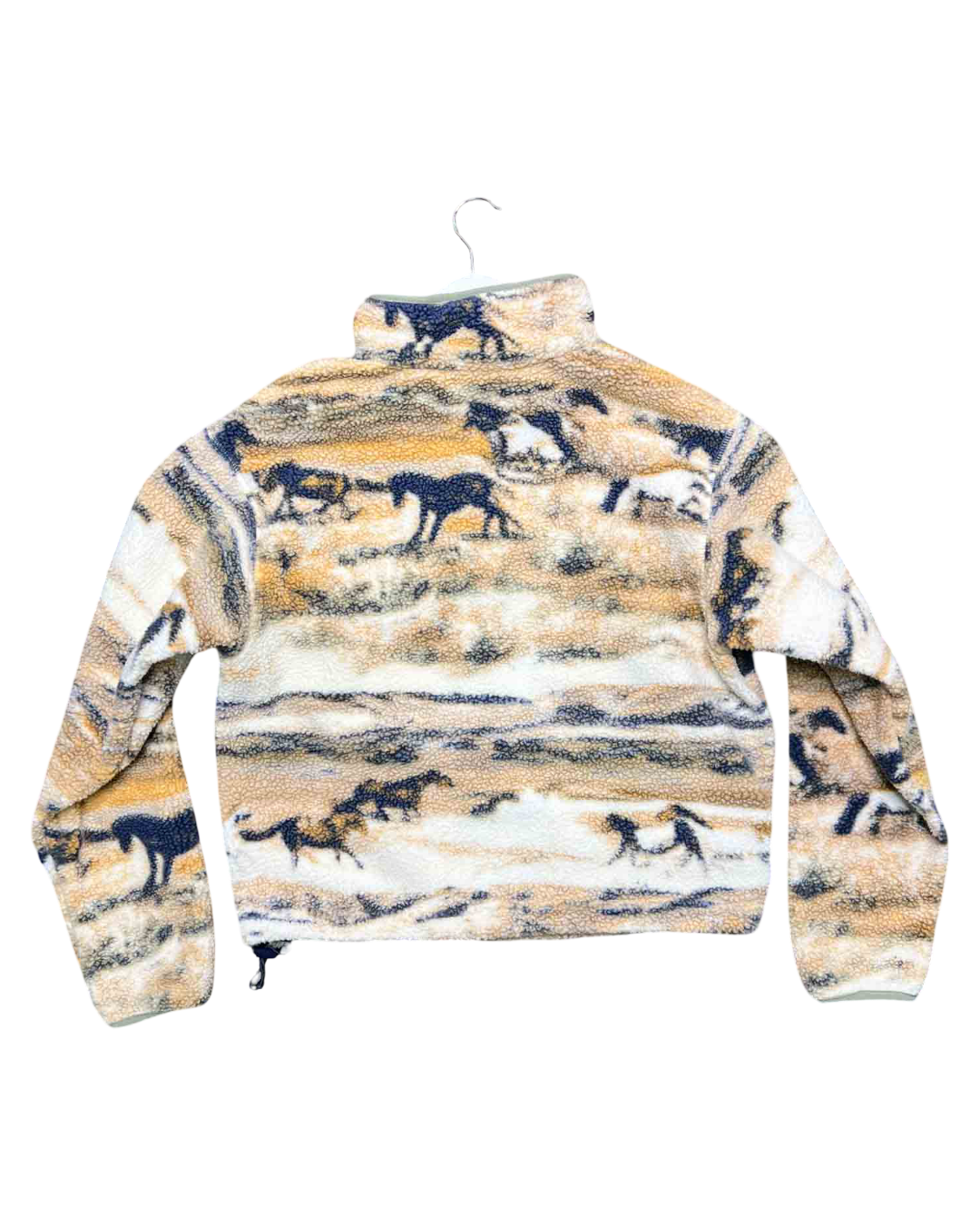 Size S | Columbia Helvetia II Printed Cropped Half Snap Fleece