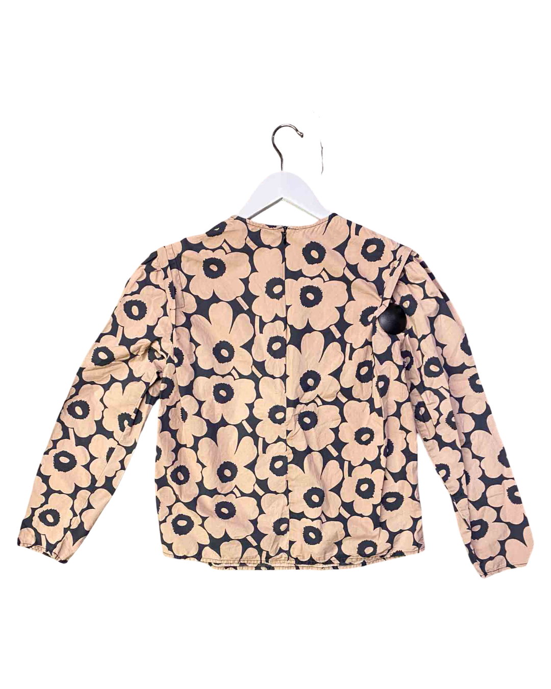 Size XS | Marimekko Brown Fasaani Mini Unikko Top