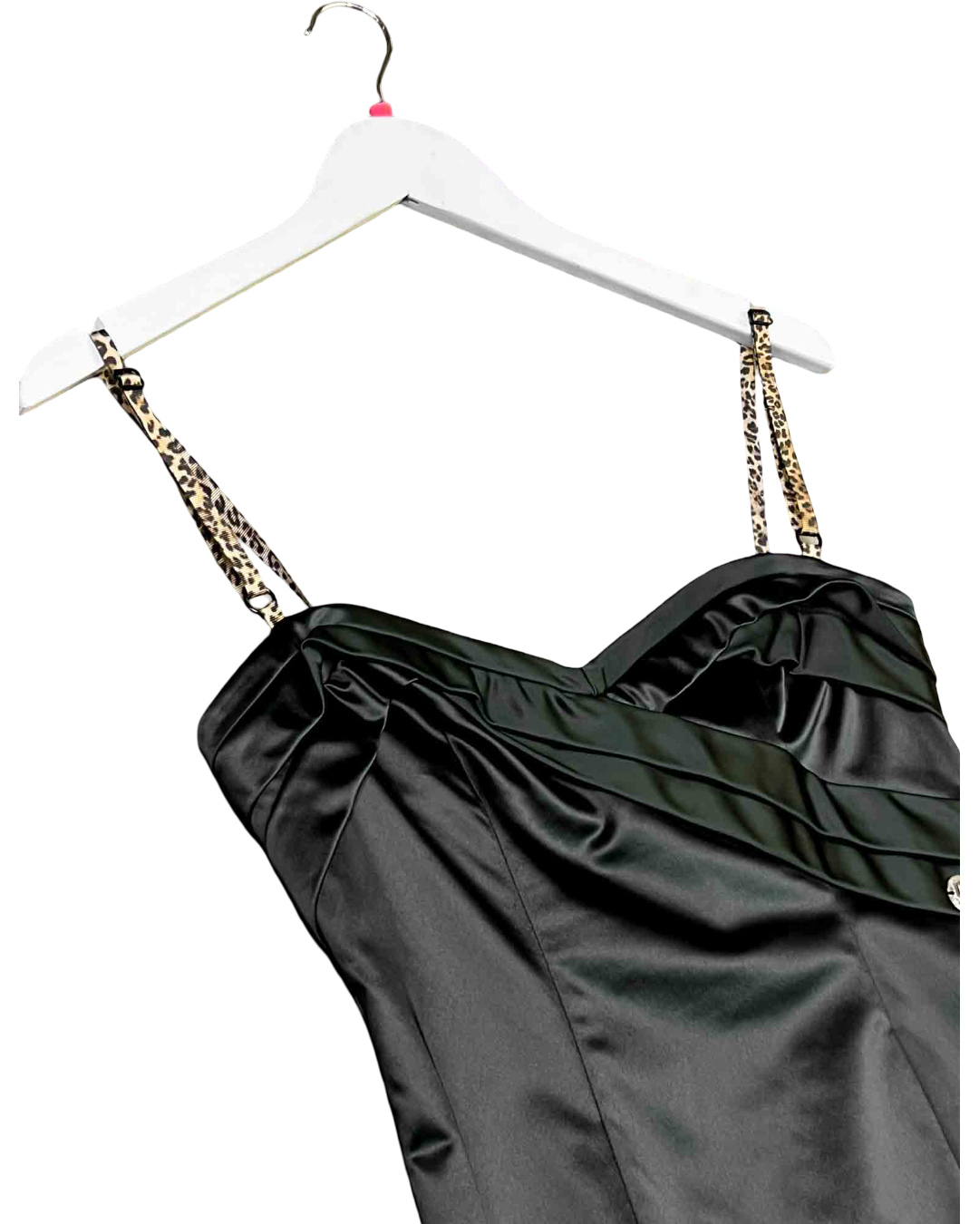 Size M | Galliano Satin Evening Dress