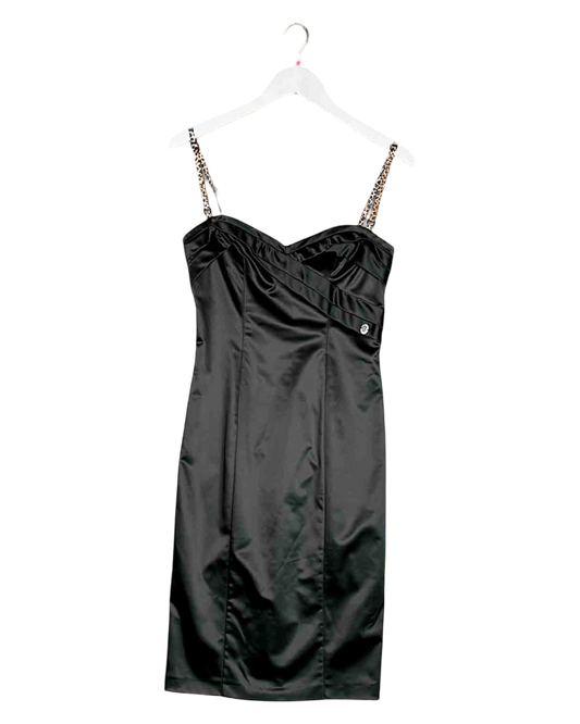 Size M | Galliano Satin Evening Dress
