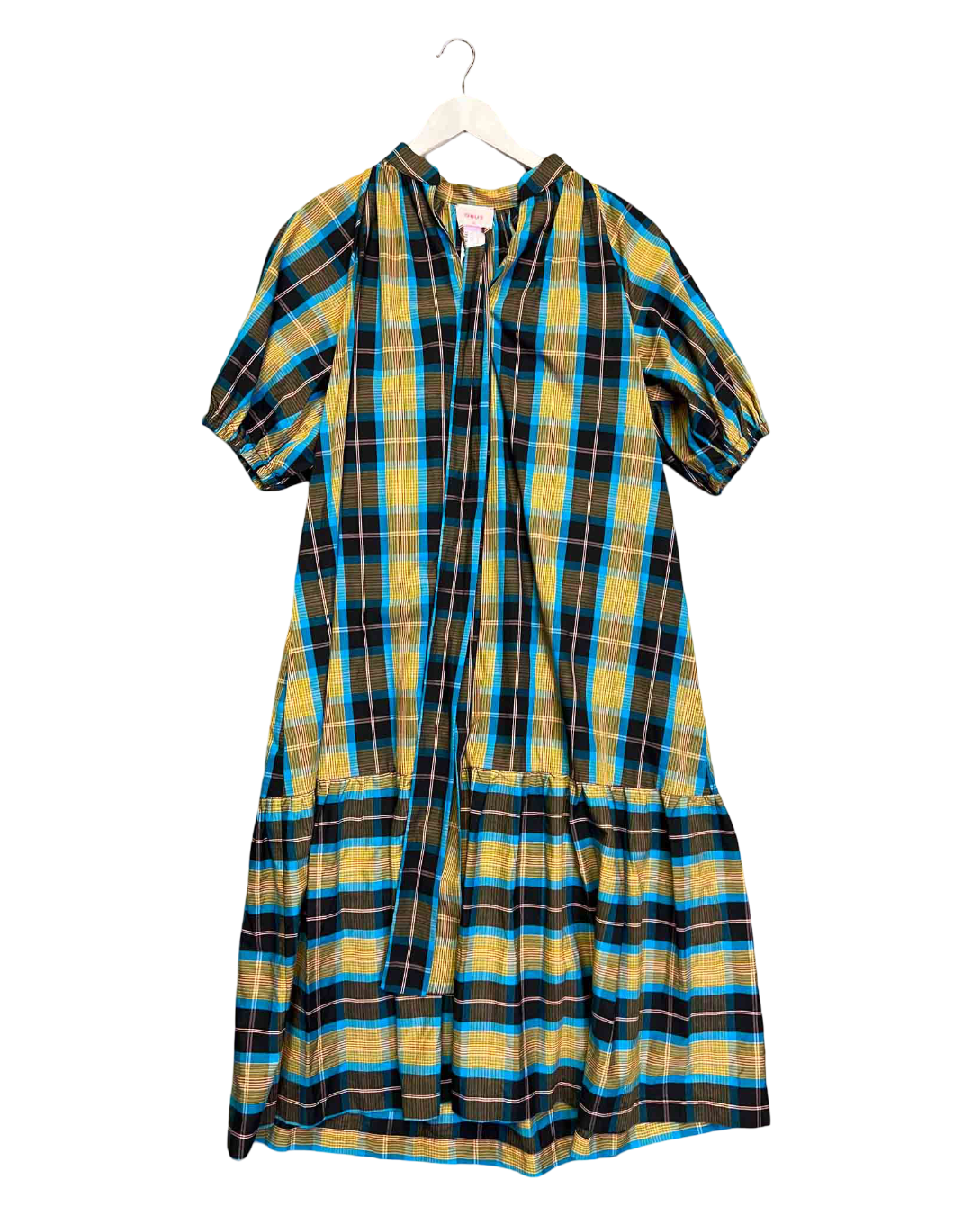 Size M | Obus Multi Plaid Fortitude Maxi Dress