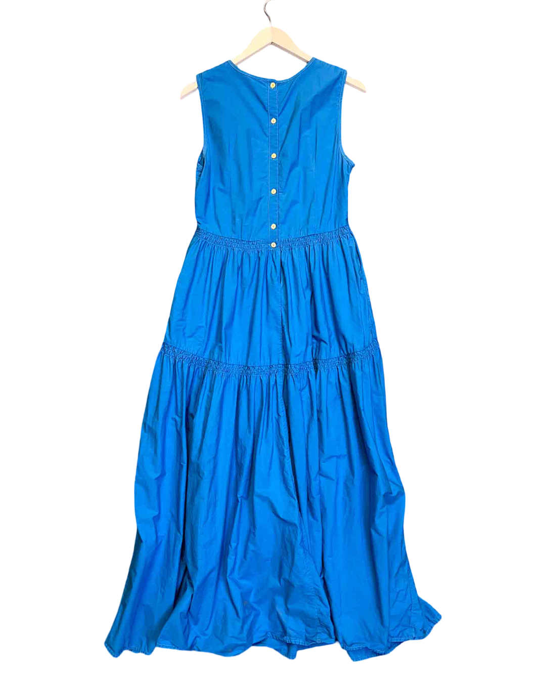 Size M | Kowtow Blue A-line Aurora Dress