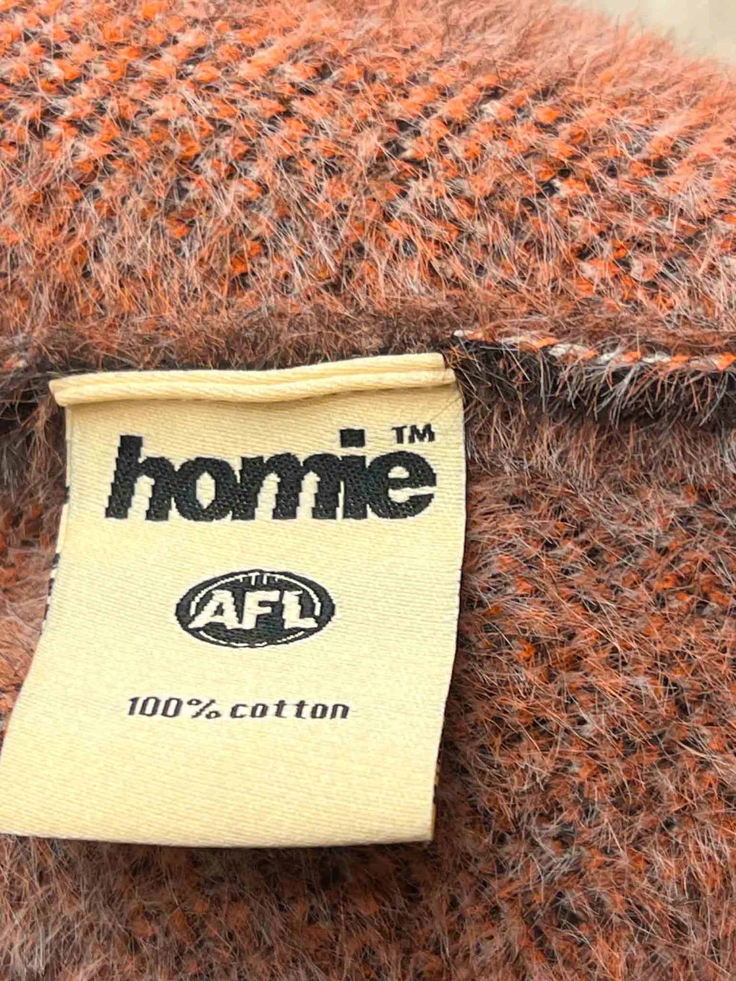 Size XS | Homie HoMie x AFL GWS GIANTS Club Knit Jumper