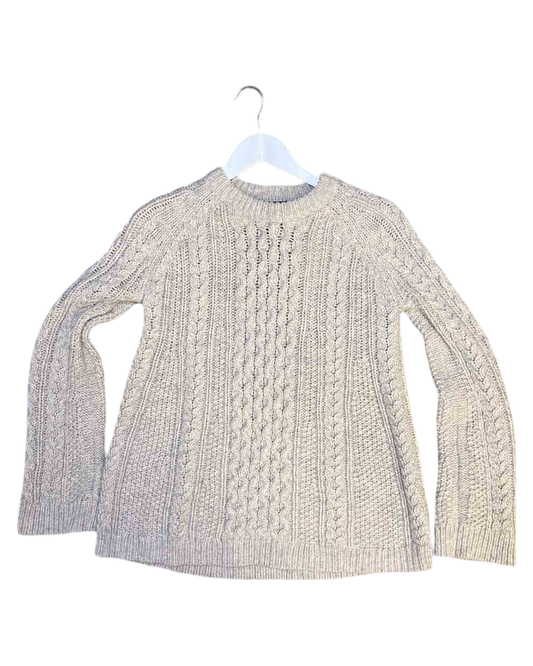Size P (S) | Theory Grey Wool Cable Knit Jumper