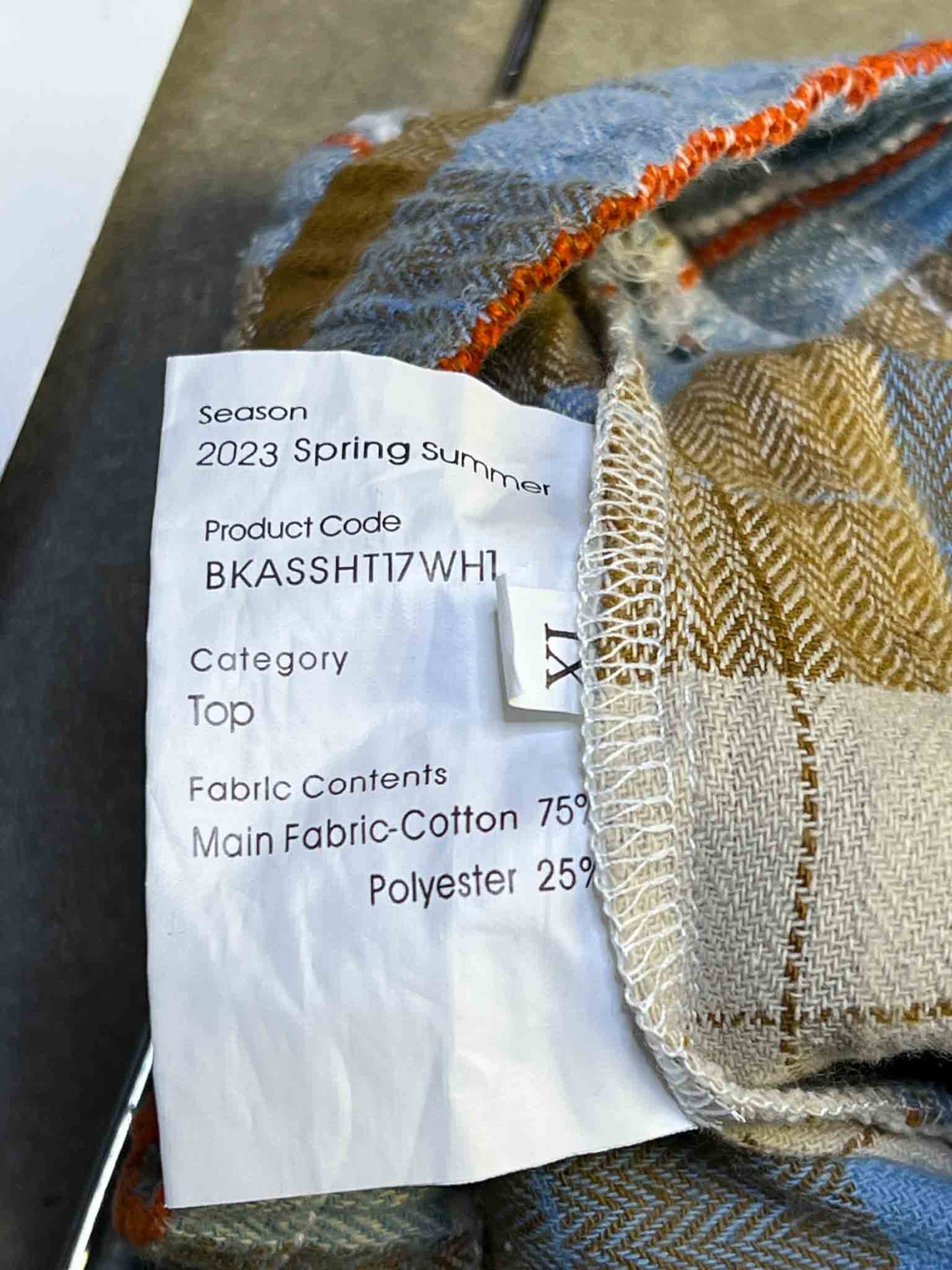 Size S | Ader Error Flannel Cotton Pants