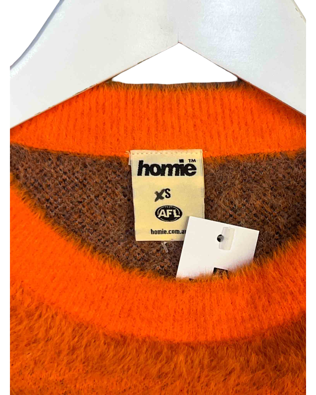 Size XS | Homie HoMie x AFL GWS GIANTS Club Knit Jumper