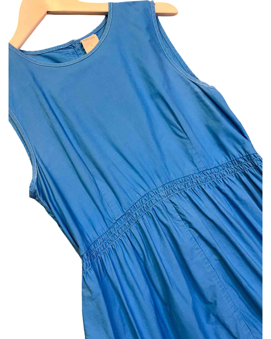 Size M | Kowtow Blue A-line Aurora Dress