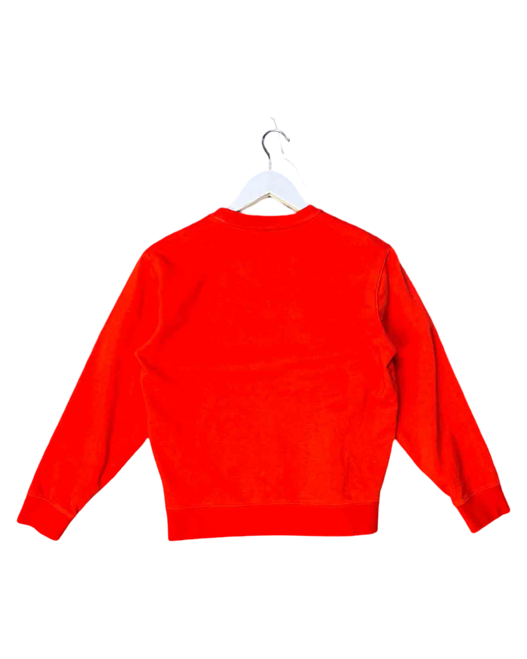 Size S | Kenzo Red Cotton Crewneck Logo Jumper