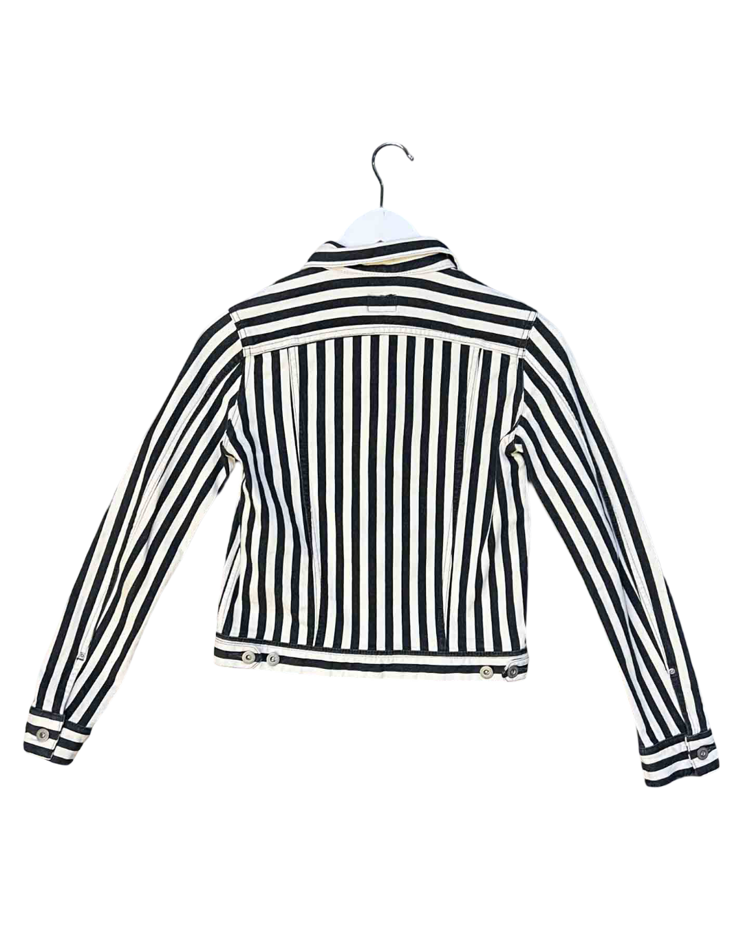 Size XS | Le Ciel Bleu Black and White Striped Jacket
