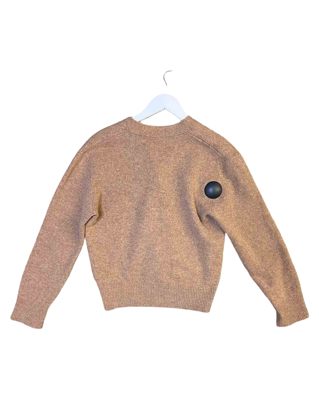 Size 10 (M) | Handsom Brown Lambswool Blend Cardigan