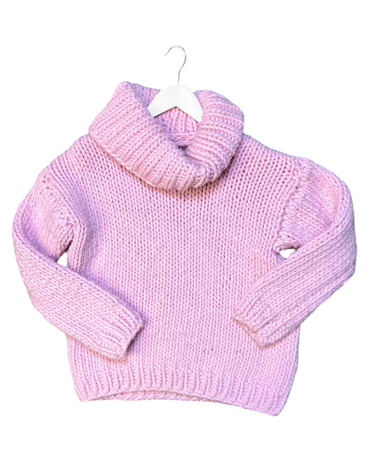Size S | I Love Mr. Mittens Oversized Cable KnitJumper