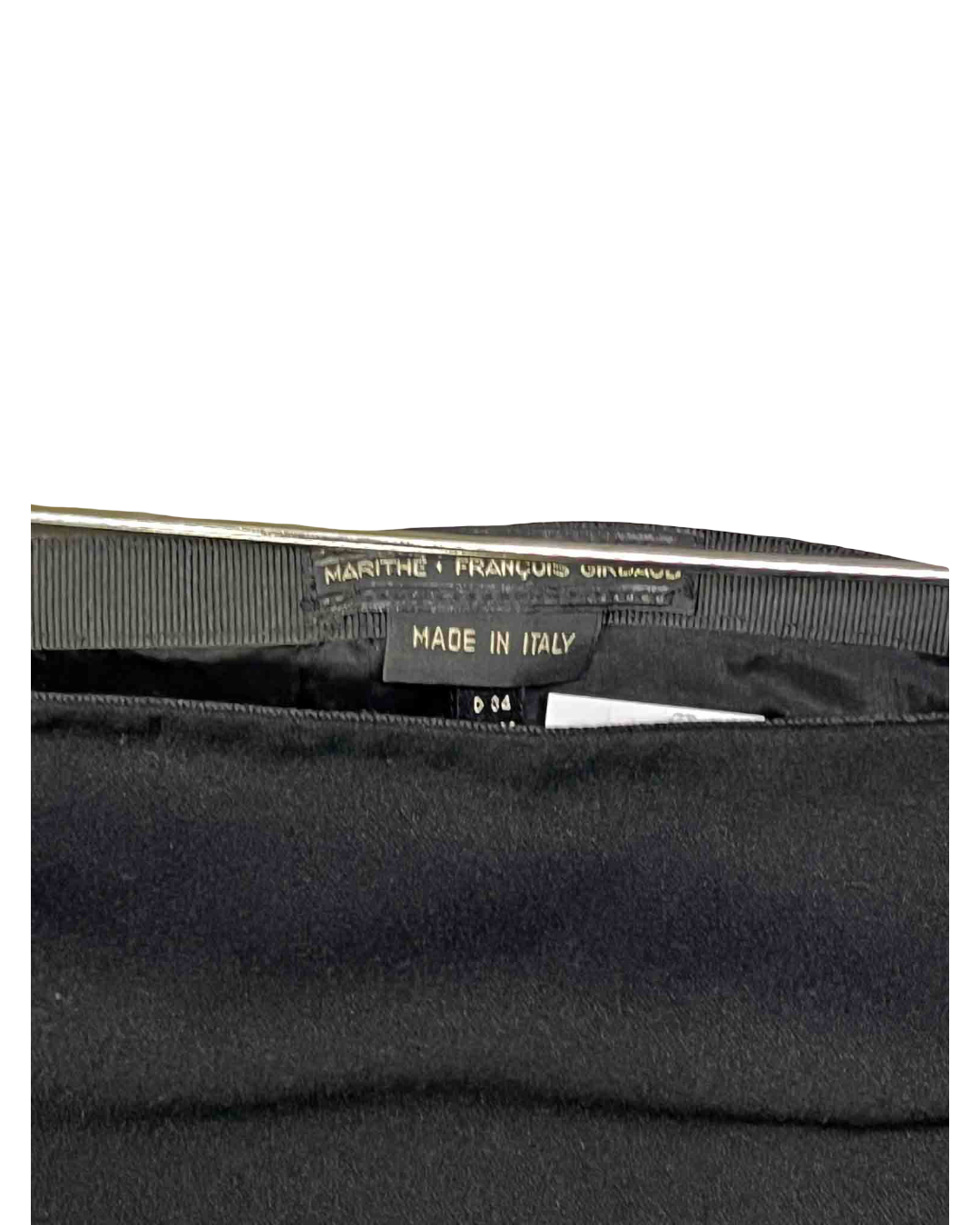 Size 34 (S) | Marithé + Francois Girbaud Black Pencil Skirt