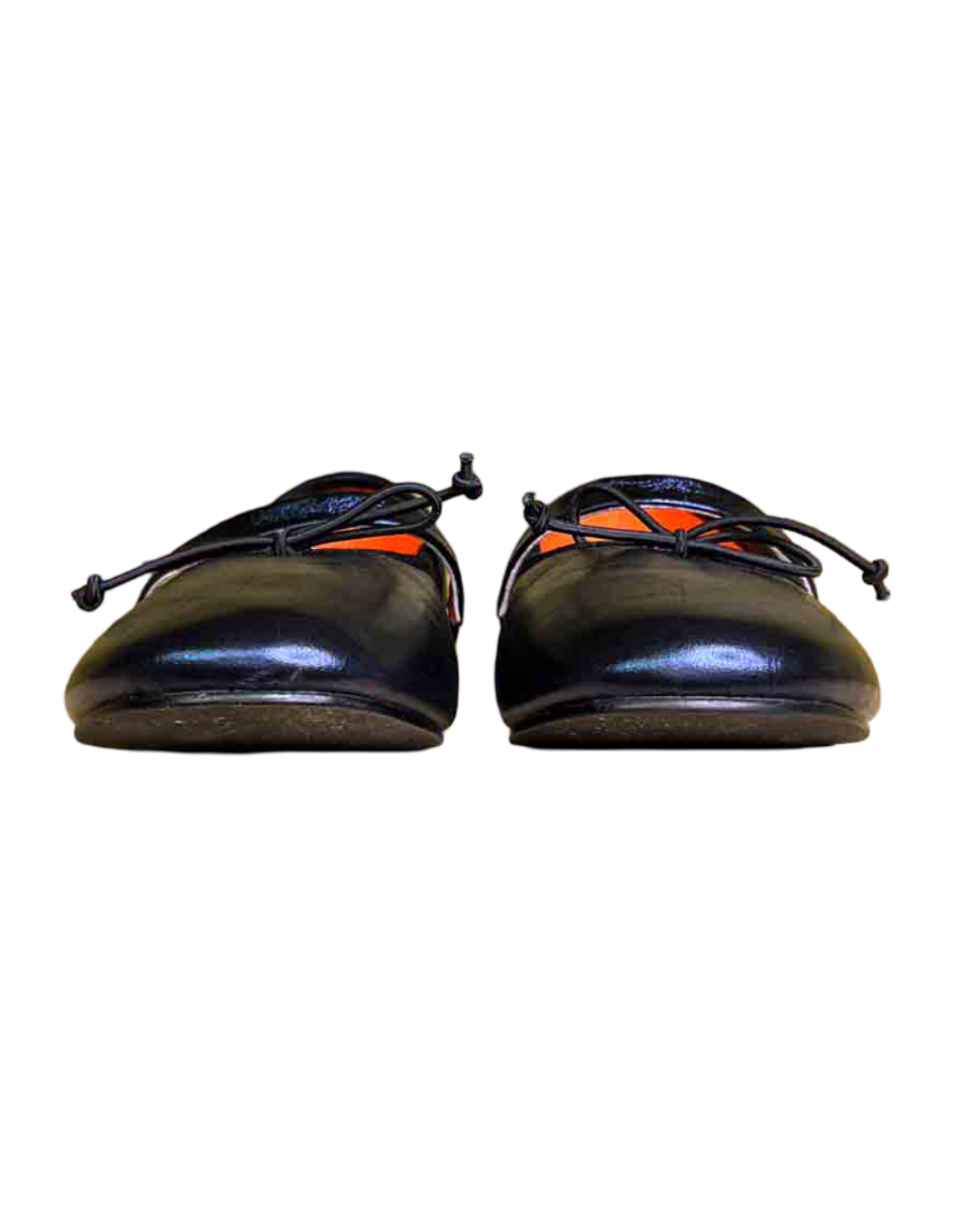 Size 36 | Radical Yes Navy Metallic Leather Blessed Ballet Flat
