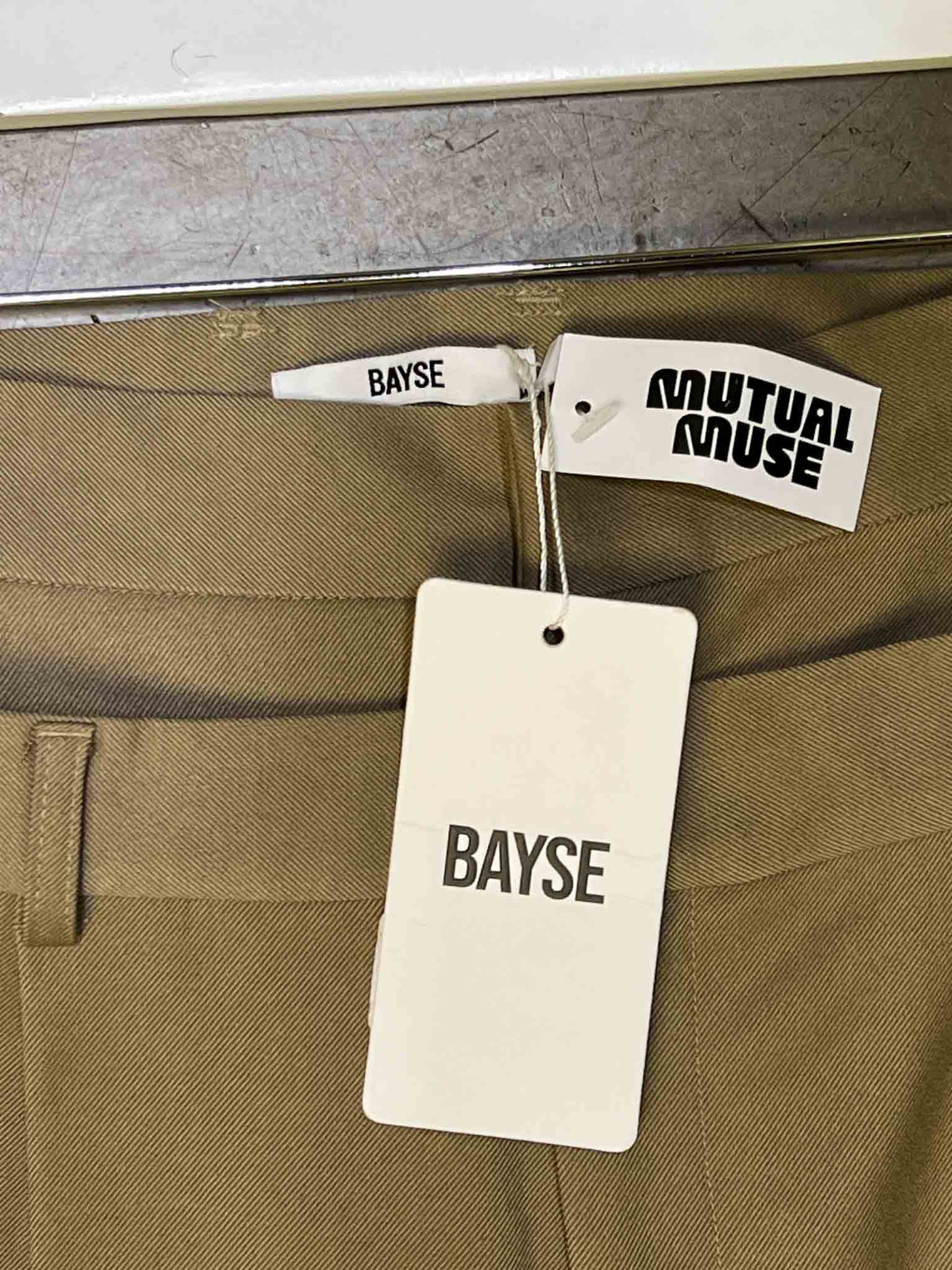 Size M | Bayse Khaki Double Waist Pants