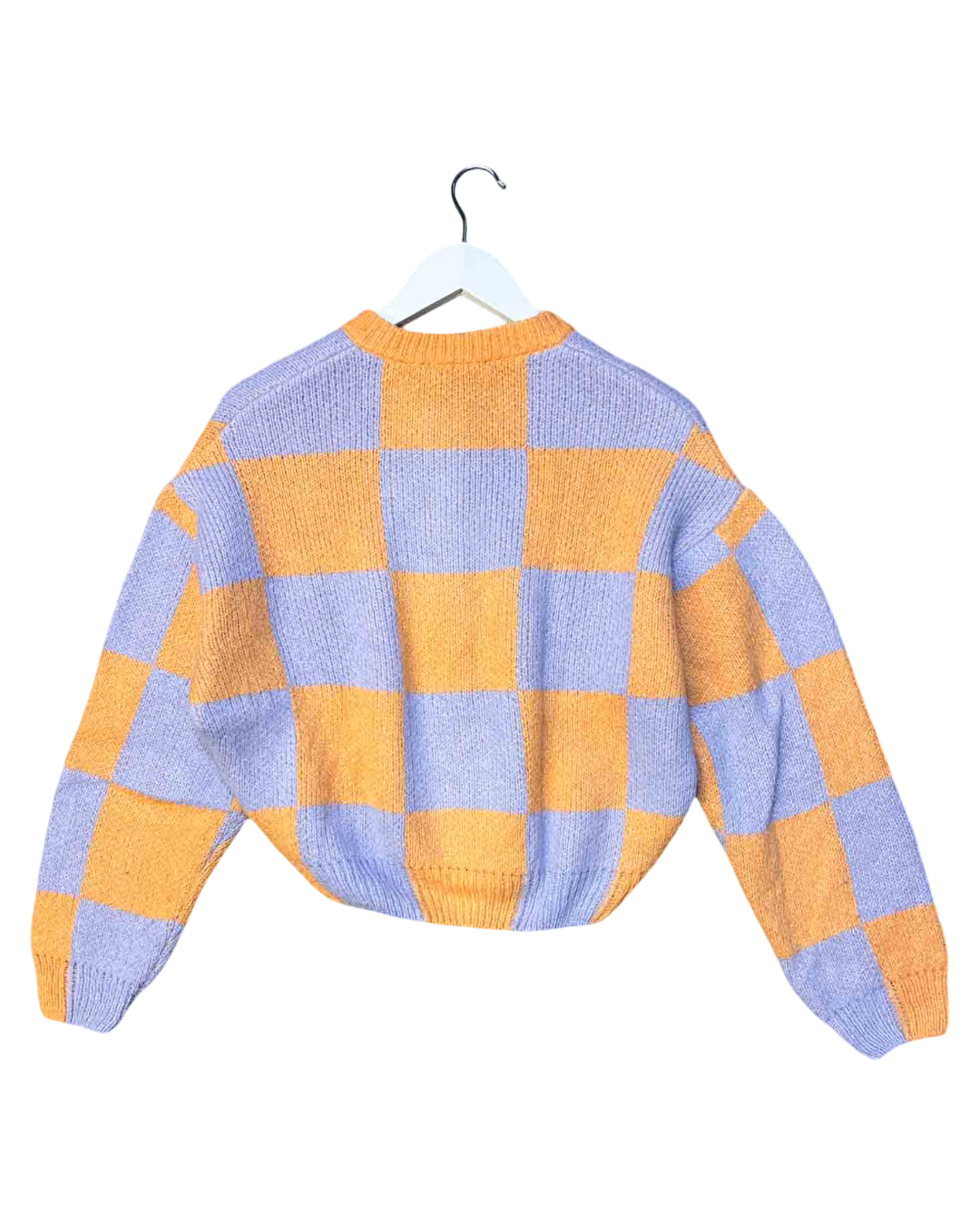 Size S | Stine Goya Alpaca Blend Check Cardigan