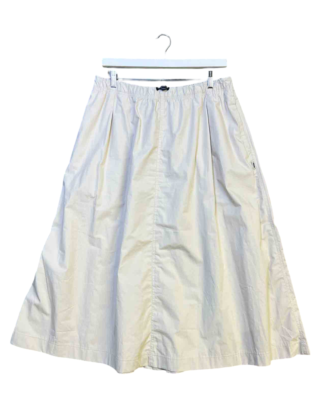 Size L | Wawwa Organic Cotton Cargo Midi Skirt