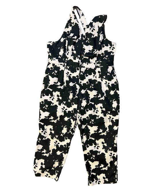 Size 24 (3XL) | SÜK Cotton Cowprint Roper Jumpsuit