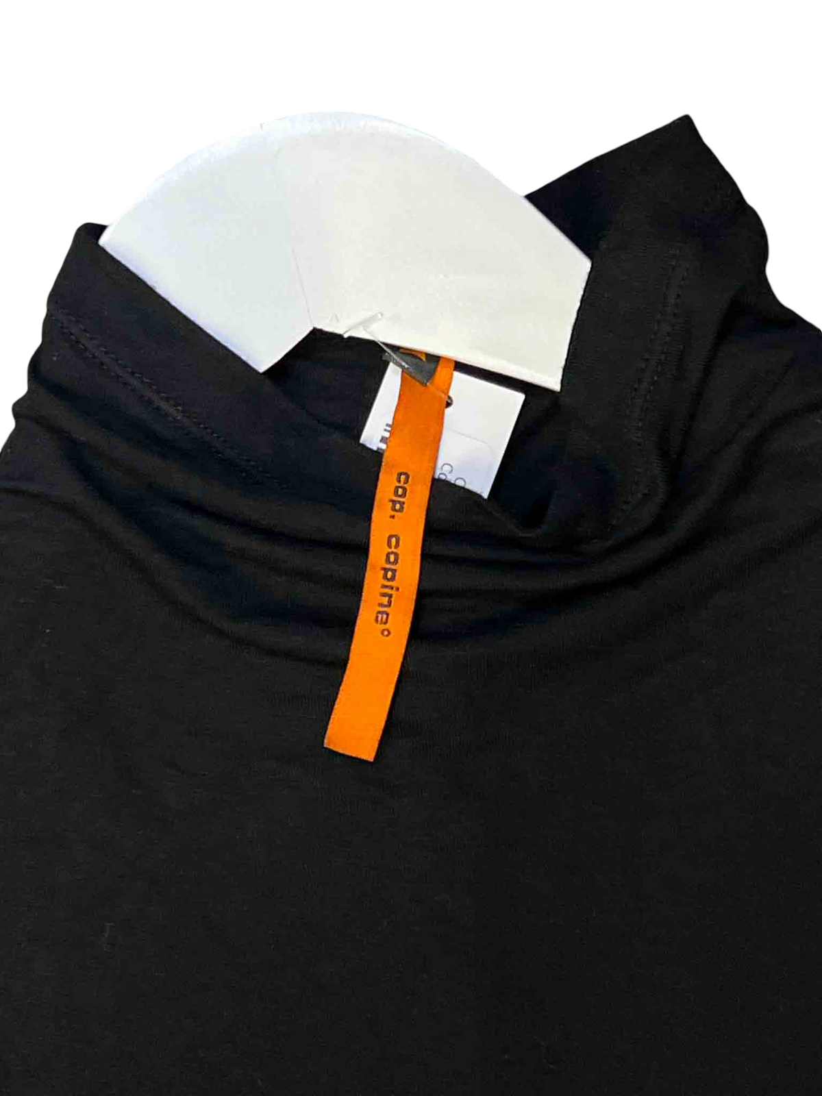 Size 3 (L) | Cop Copine Black Long-Sleeve Pin Top