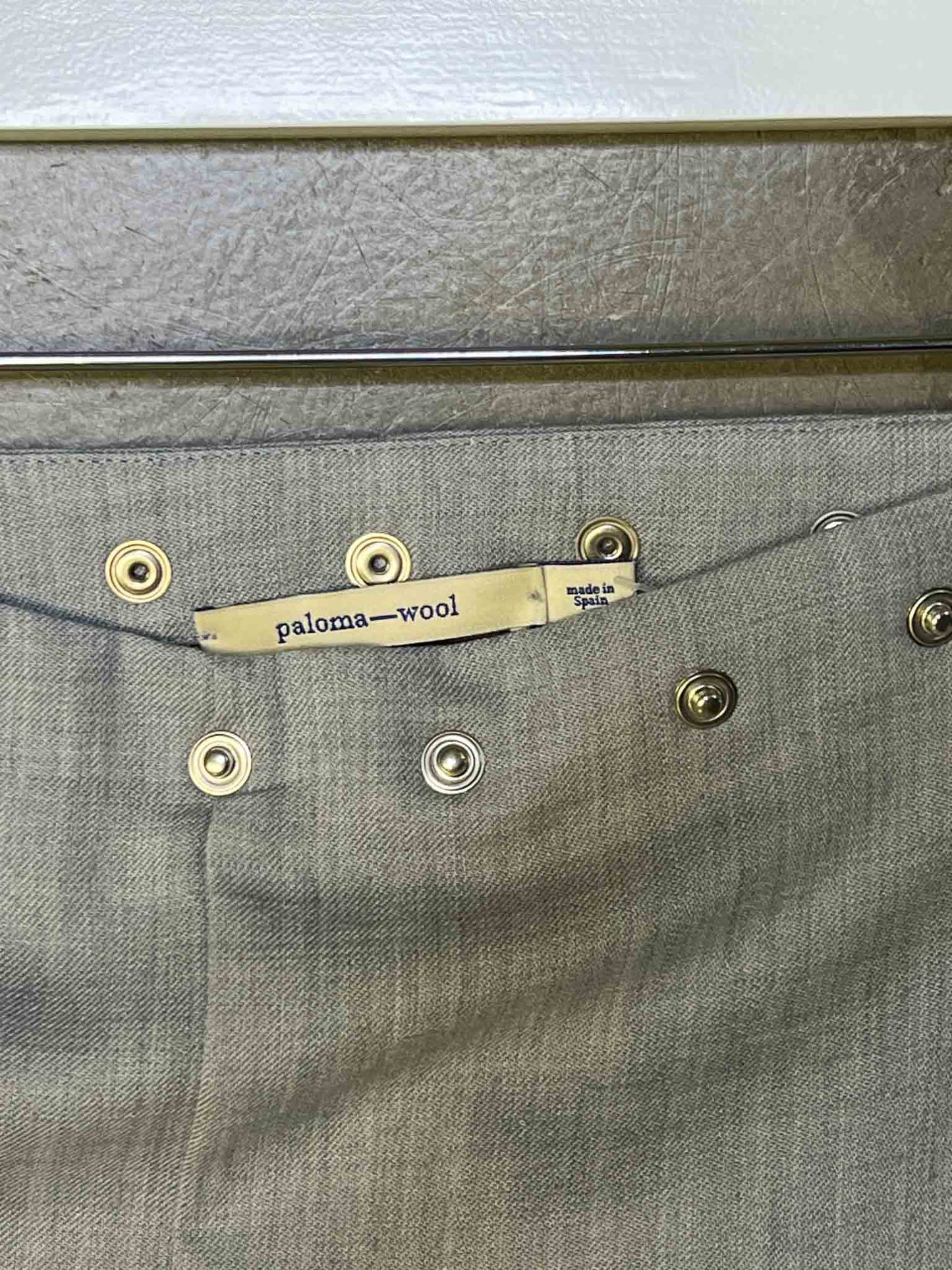 Size 36 (S) | Paloma Wool Grey Wool Blend Pants