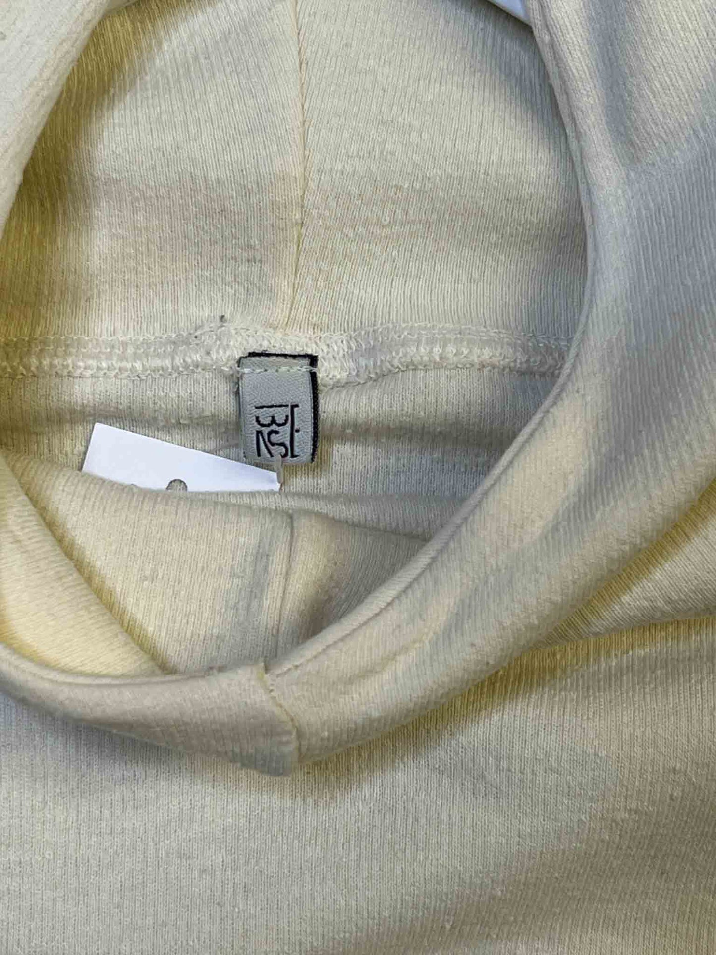 Size L | Baserange Biege Cotton Hooded Jumper
