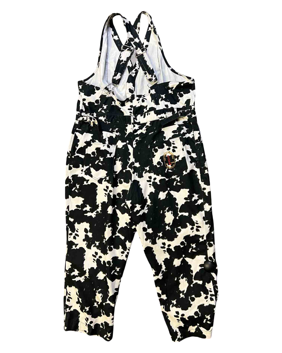 Size 24 (3XL) | SÜK Cotton Cowprint Roper Jumpsuit