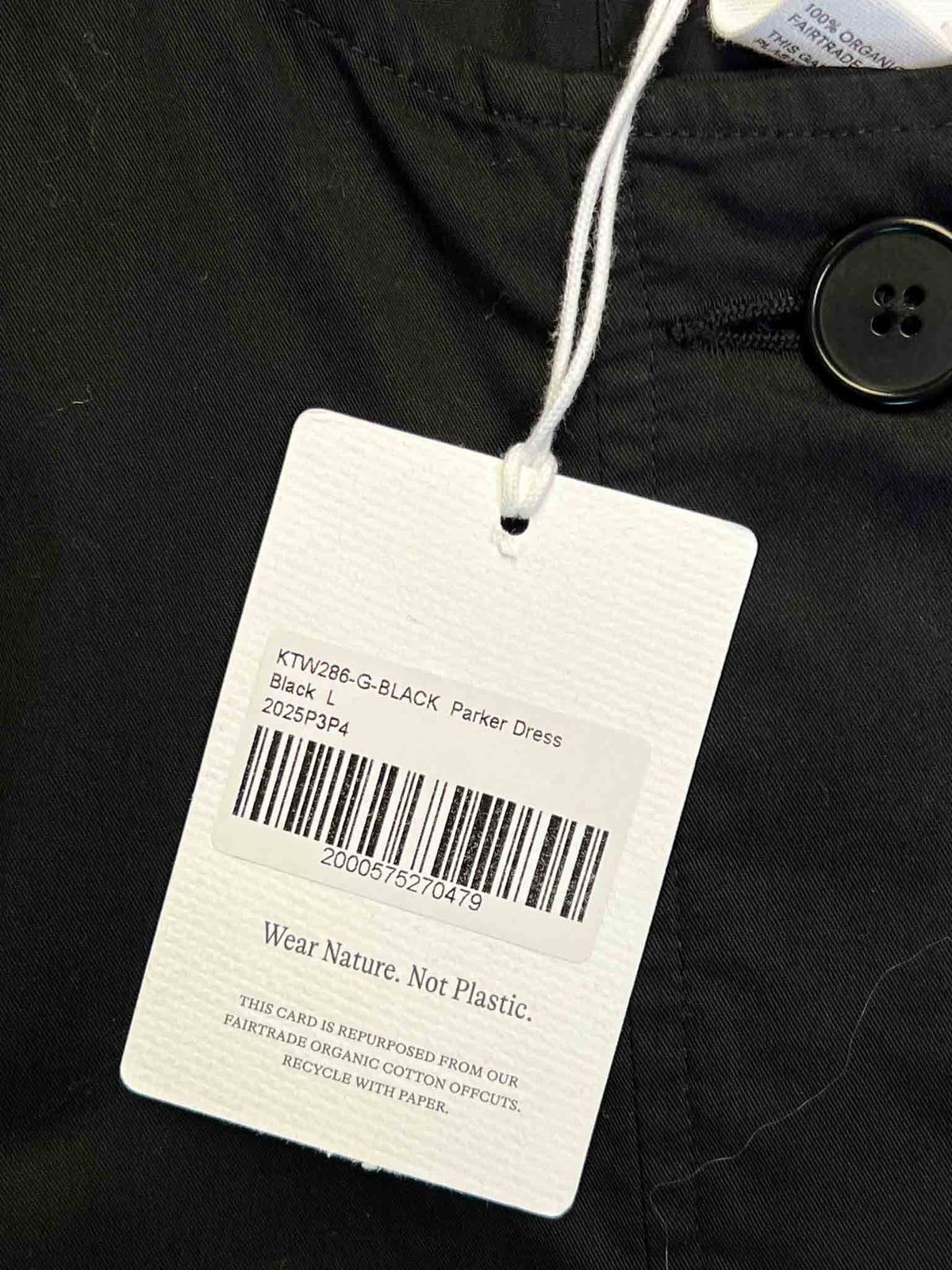 Size L |  Kowtow Organic Cotton Dress With Tags