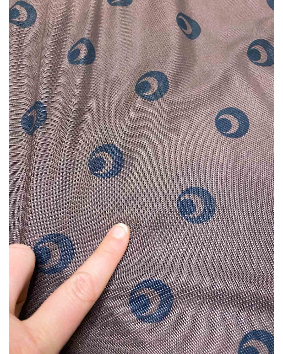Size S | Alpha60 Brown Mesh Maxi Skirt