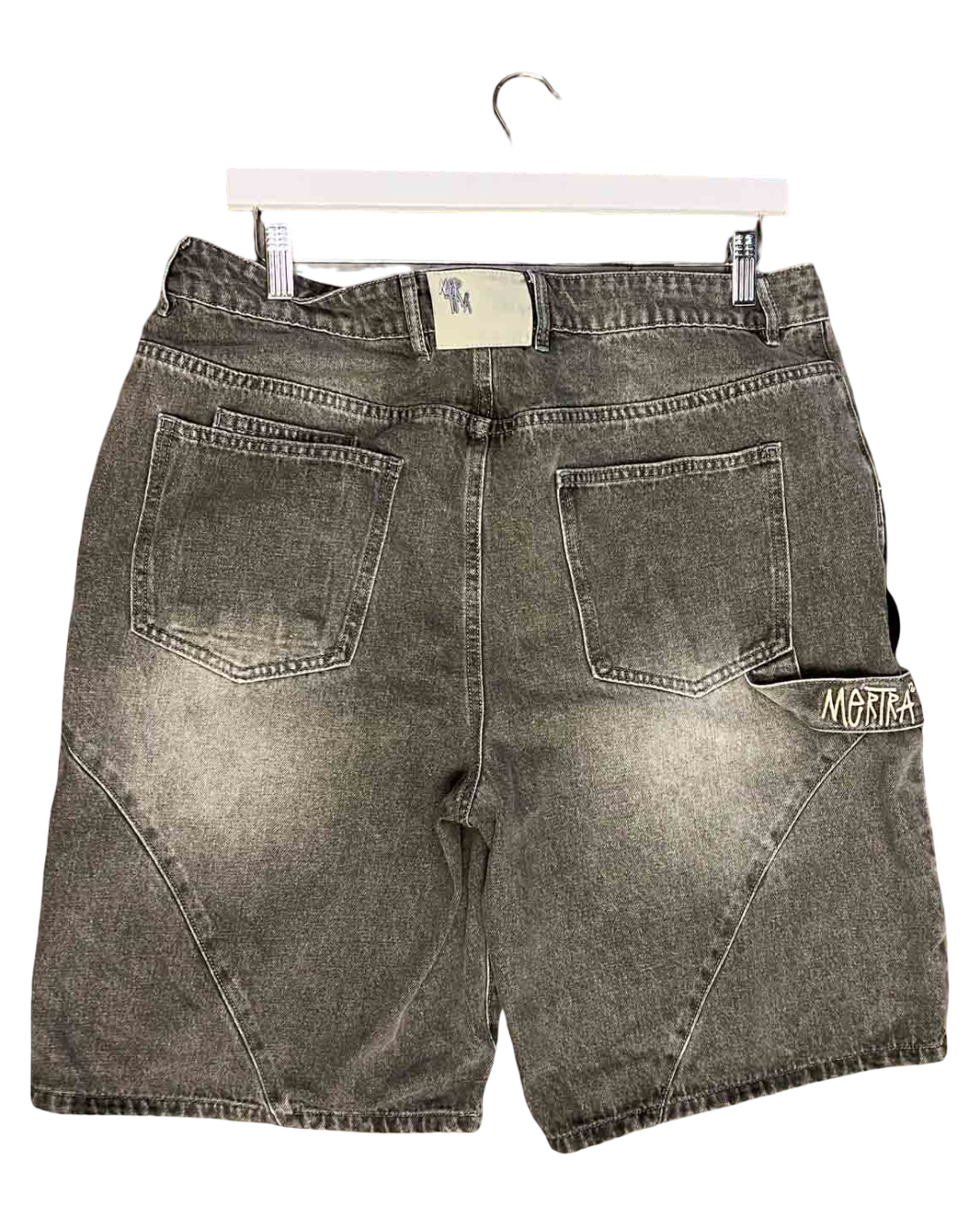 Size 34 | Mertra Mertra Acid Denim Jorts/ Shorts