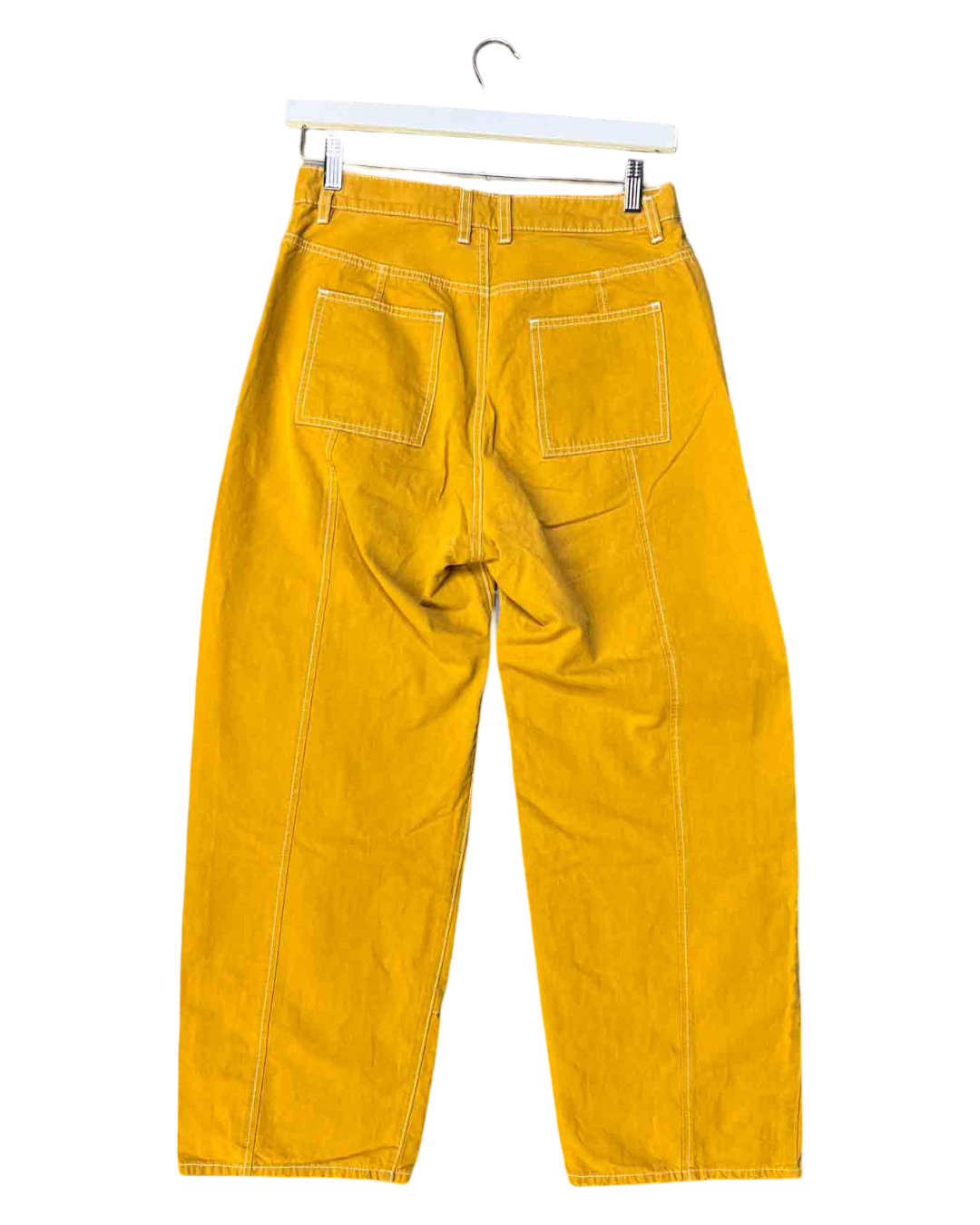 Size S | Kloke Cotton Camel Barrel Pants