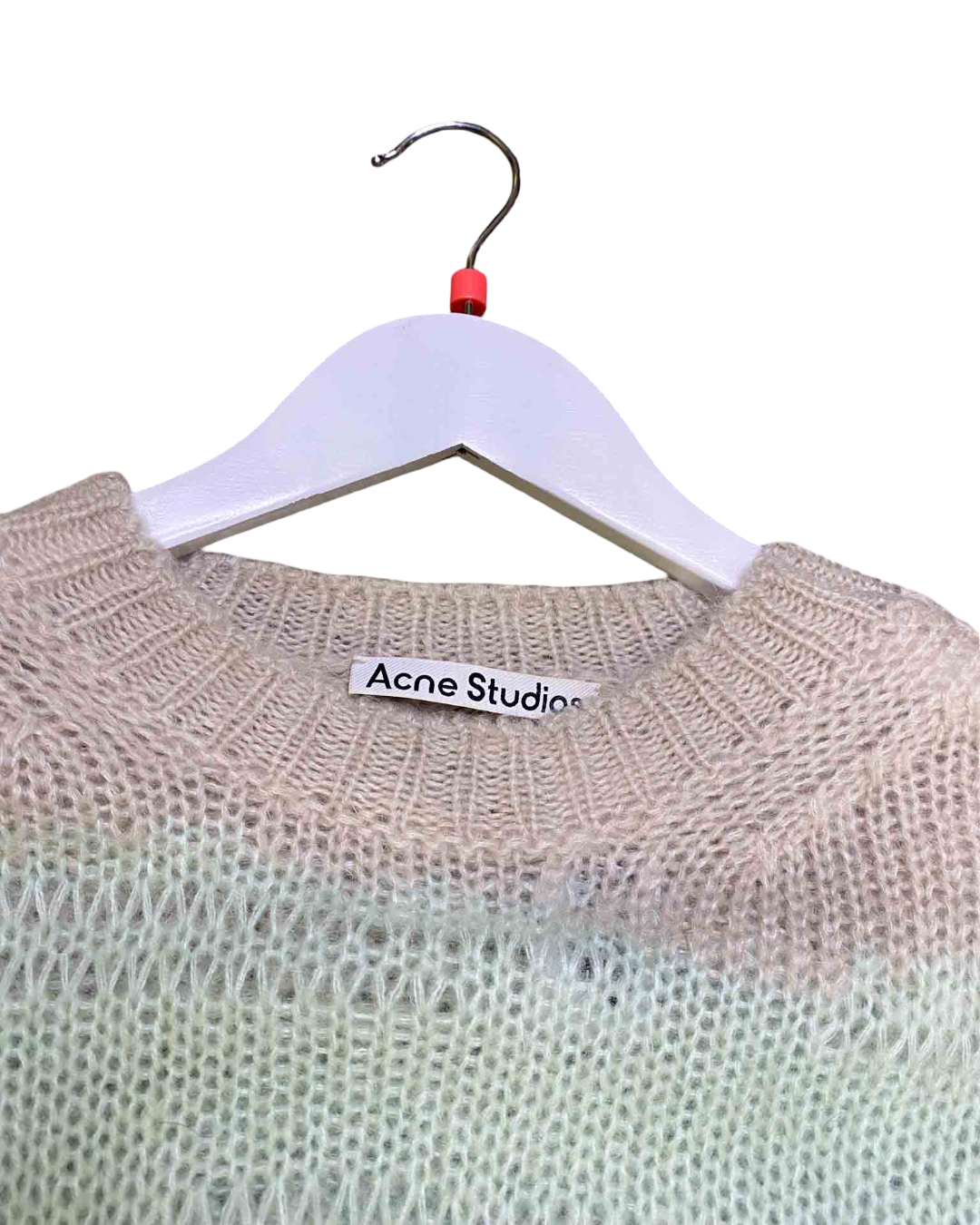 Size XS | Acne Studios Mohair Blend Block Stripe Jumper