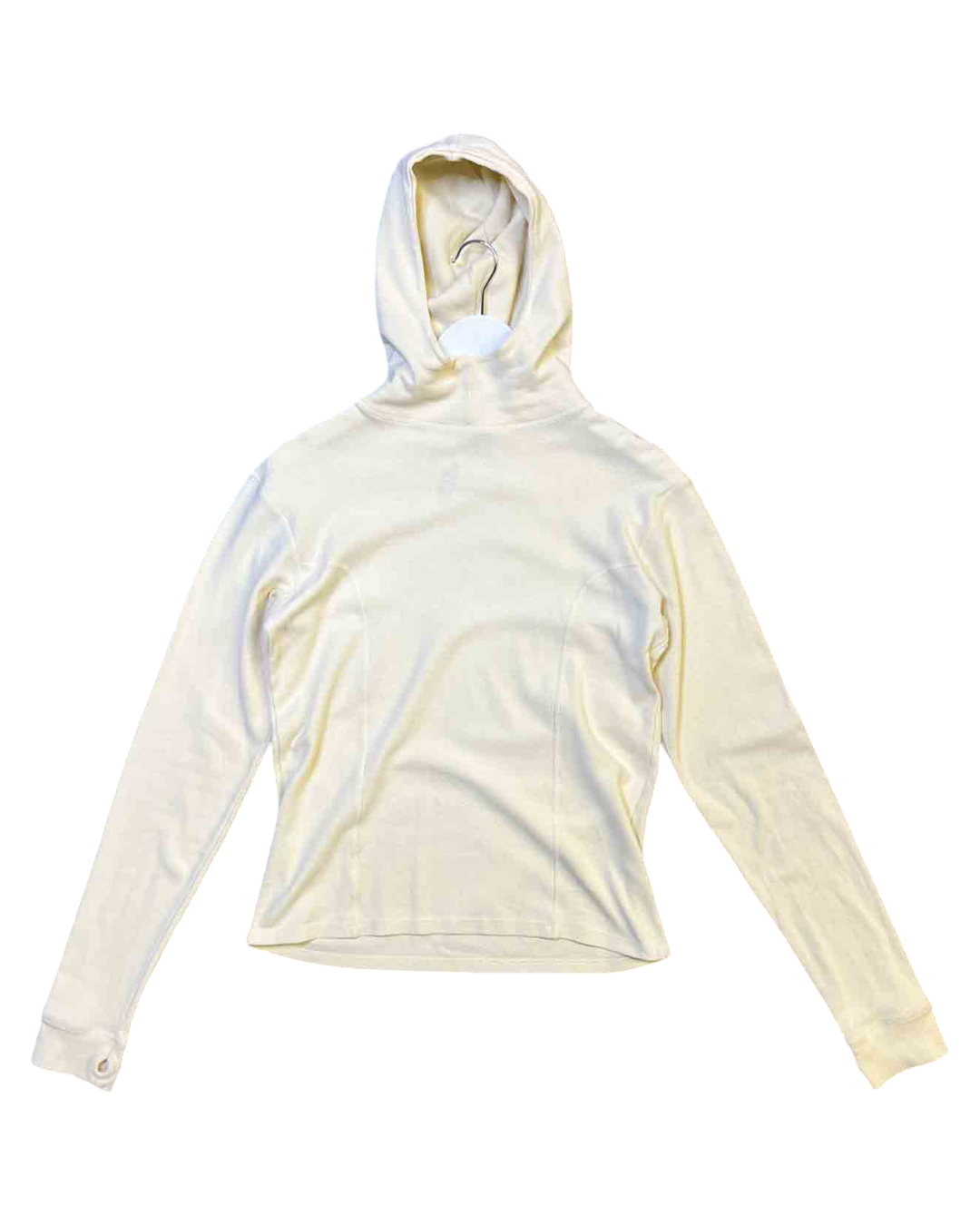 Size L | Baserange Biege Cotton Hooded Jumper