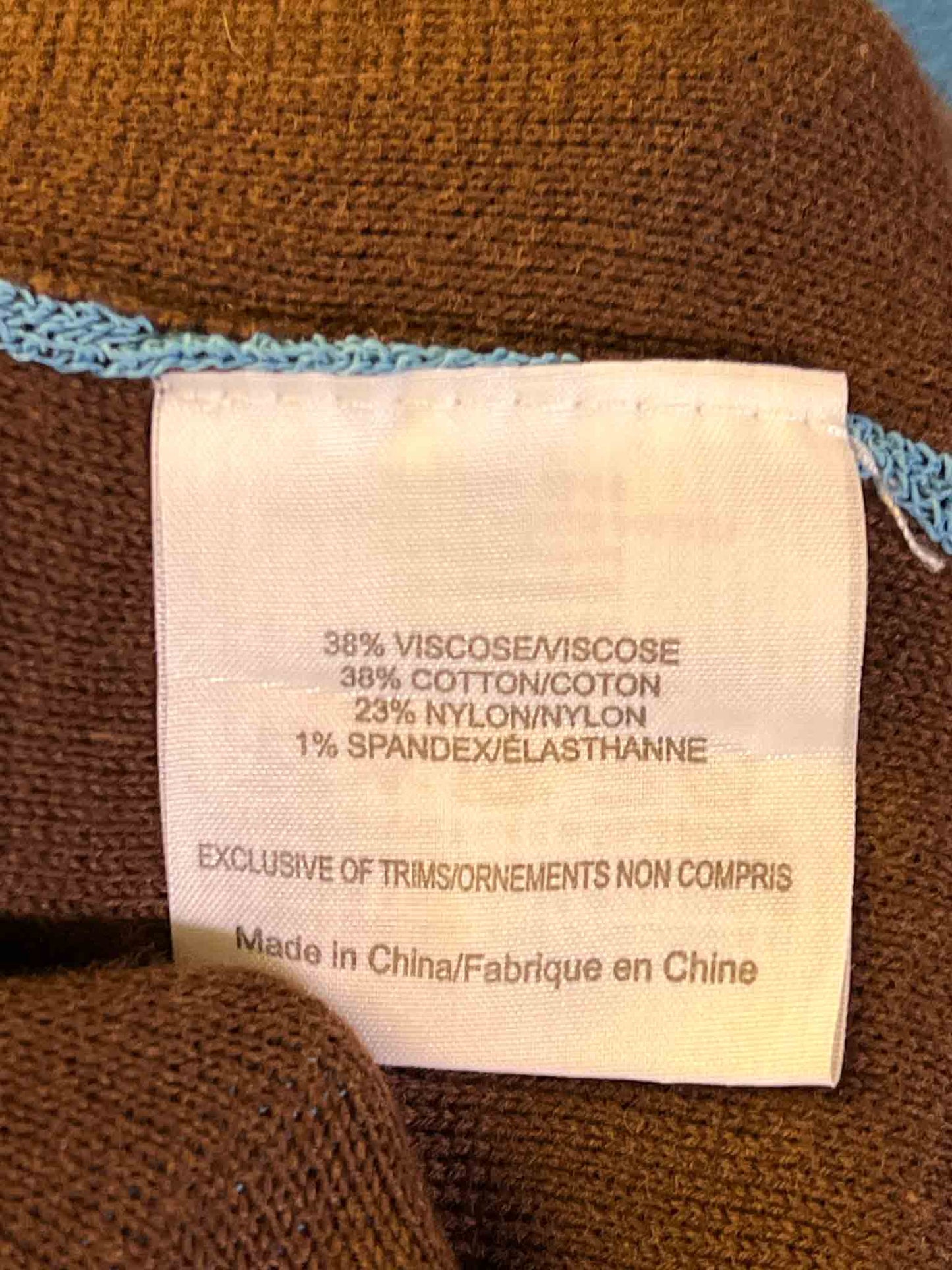 Size M | Tory Burch Blue Crewneck Knit Jumper