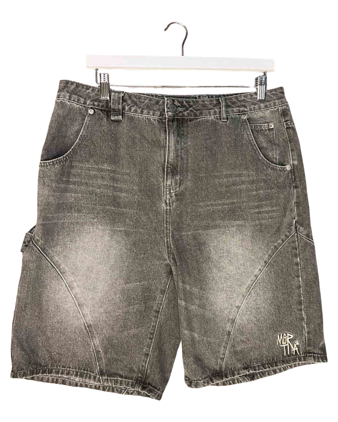 Size 34 | Mertra Mertra Acid Denim Jorts/ Shorts
