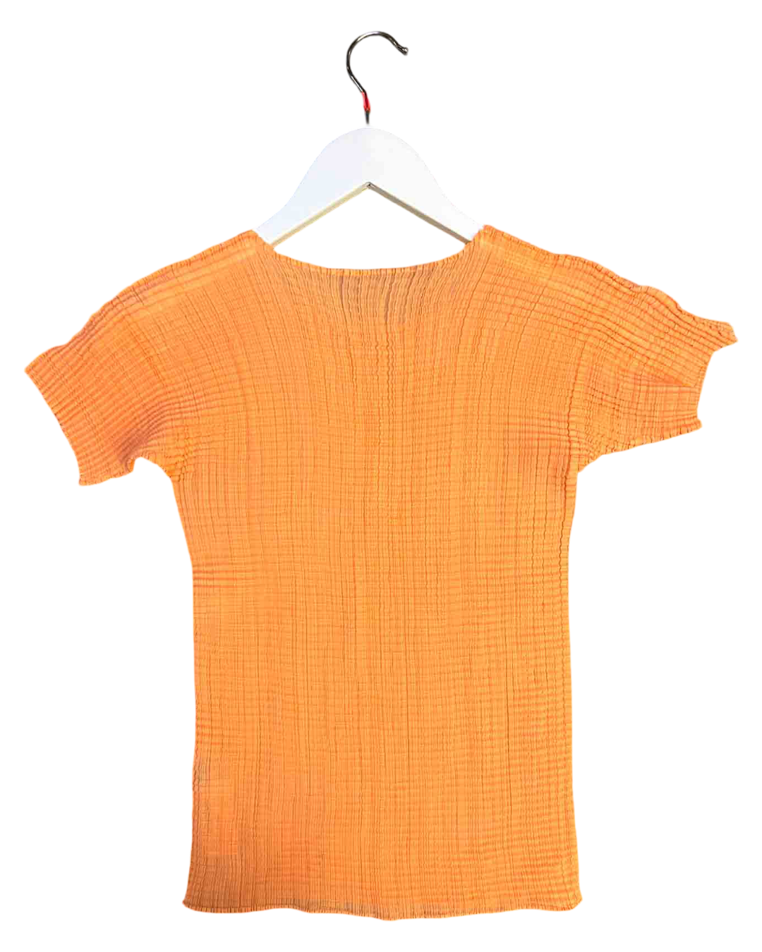 Size M | Issey Miyake Orange Popcorn Top
