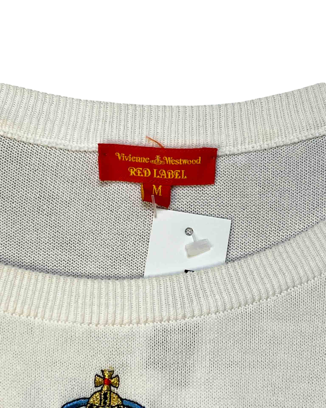 Size M | Vivienne Westwood Red Label Colour Block Knitted Top