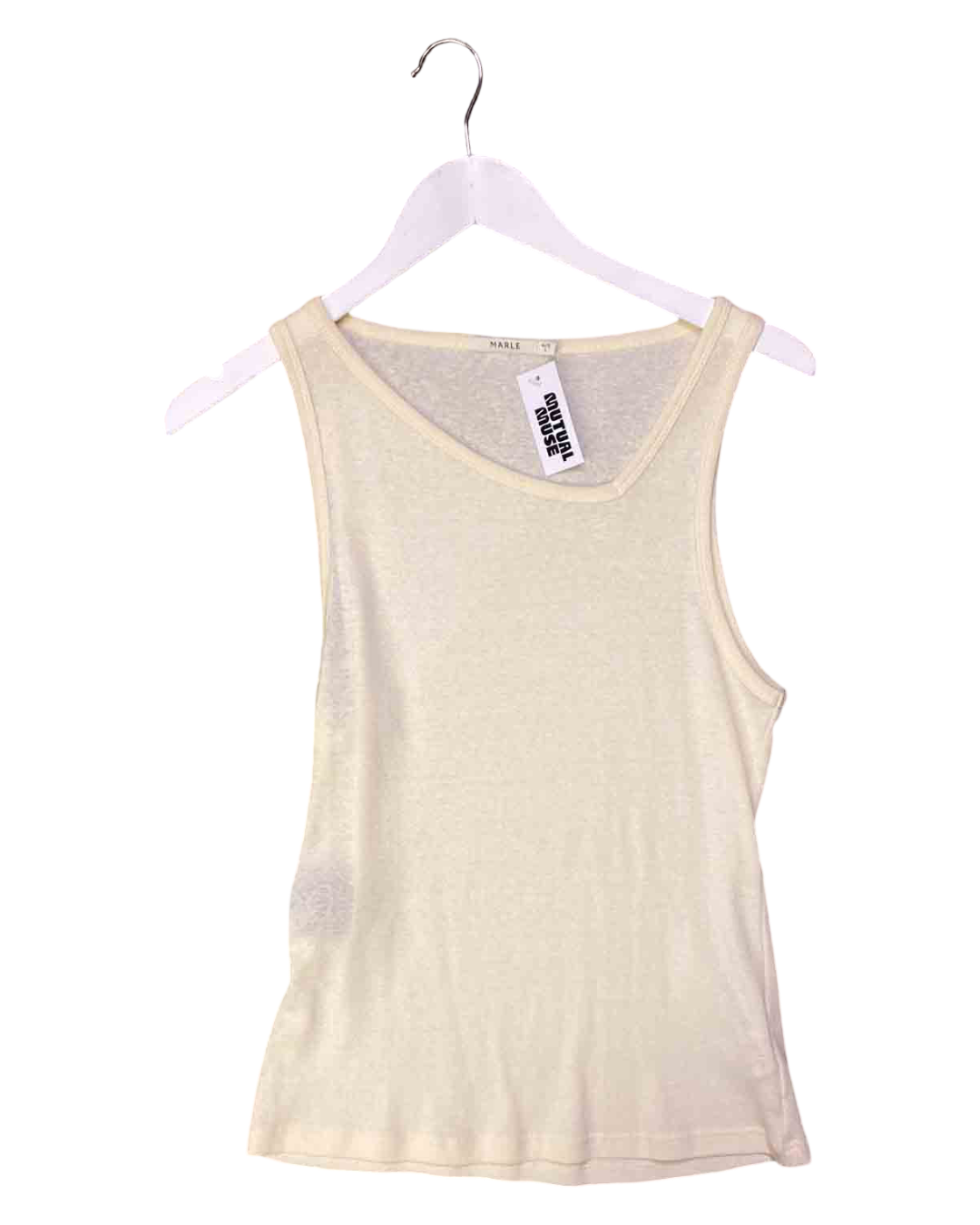 Size L | Marle Cream Knit Phoebe Tank Top