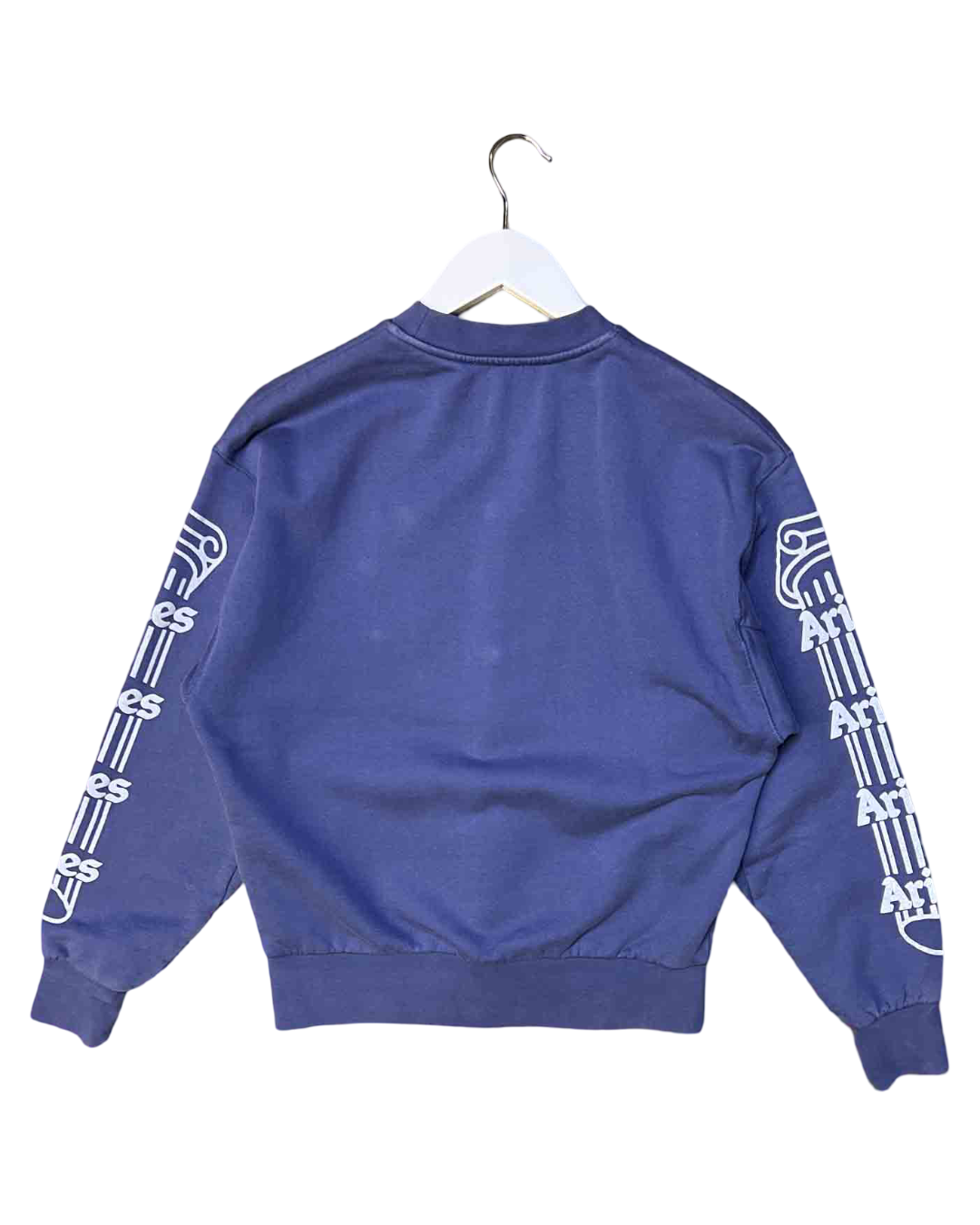 Size S | Aries Cotton Aged Ancient Column Jumper