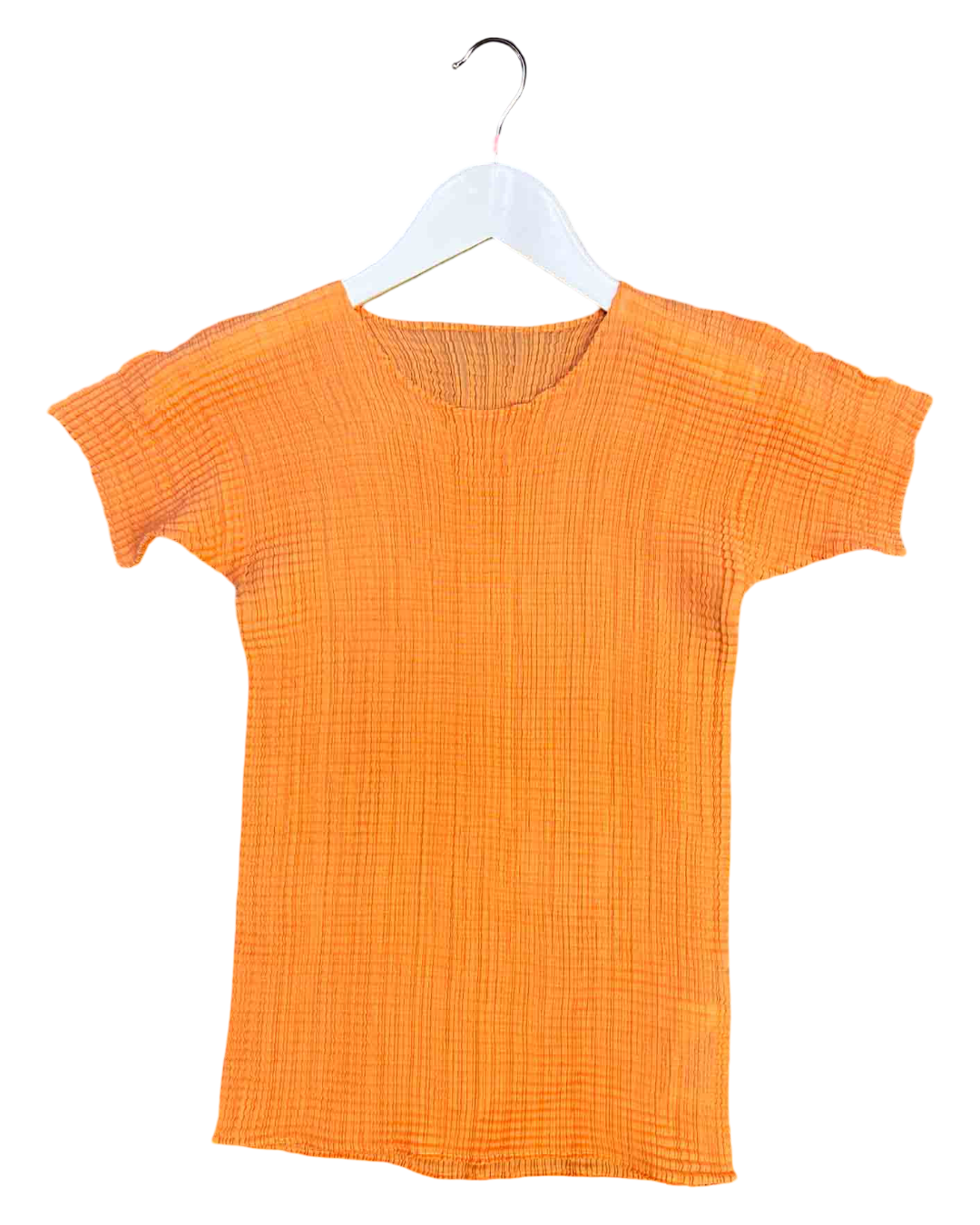 Size M | Issey Miyake Orange Popcorn Top