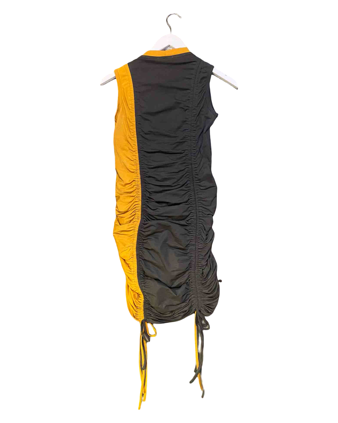 Size S | (Di)Vision Ruched Colour Block Dress