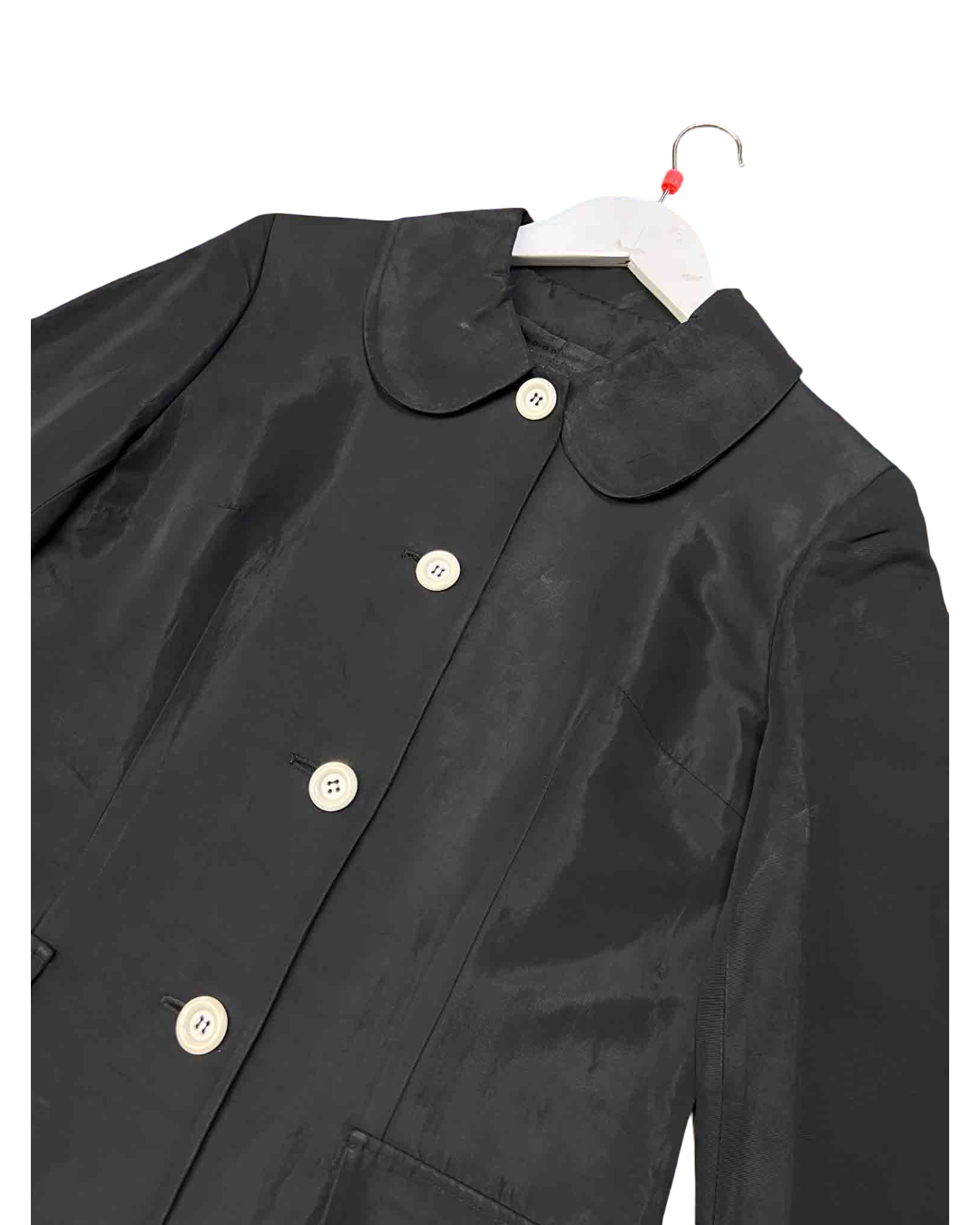Size M | Dolce & Gabbana Black Pea Coat