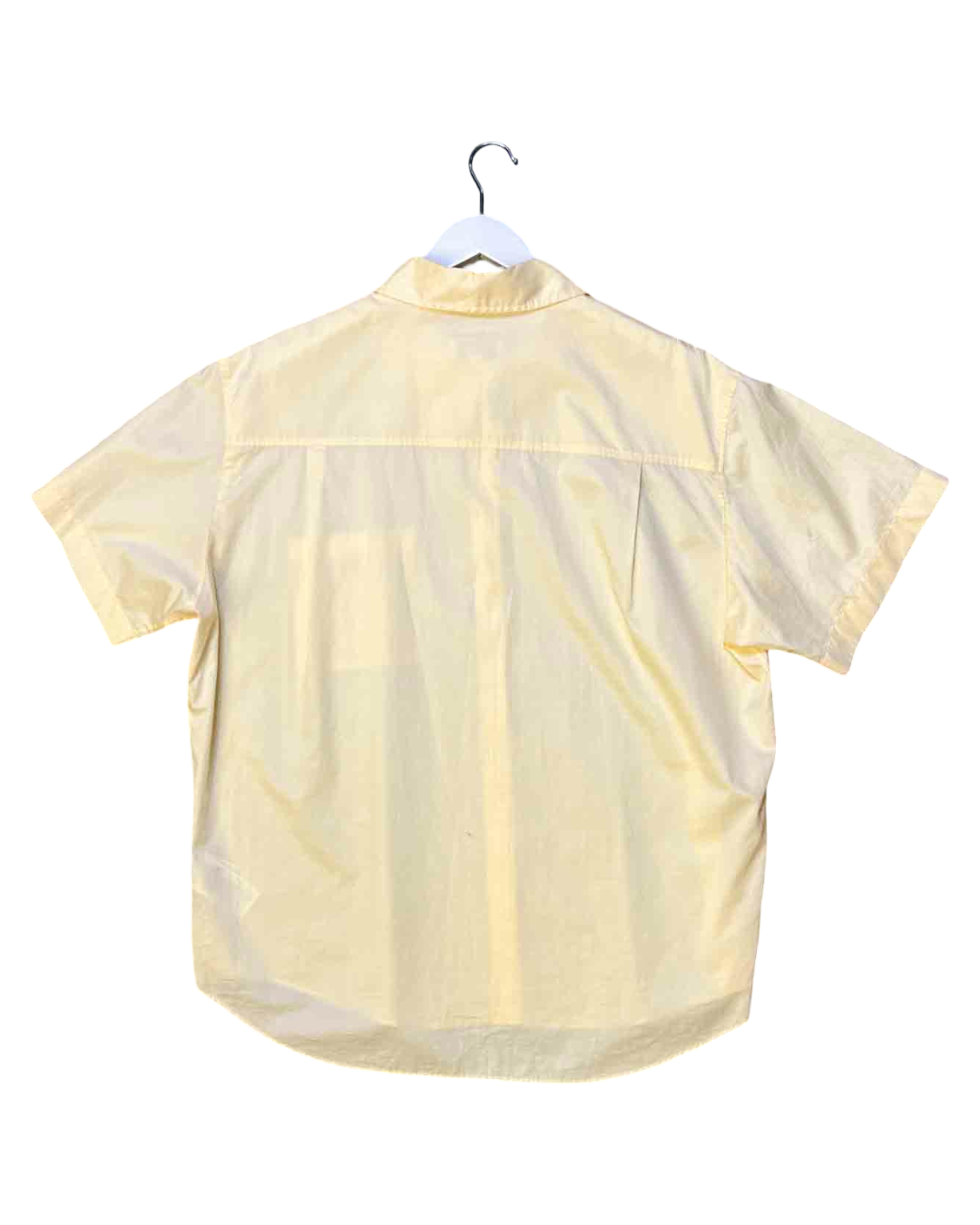 Size XXL | COS Yellow Cotton Short-Sleeve Shirt