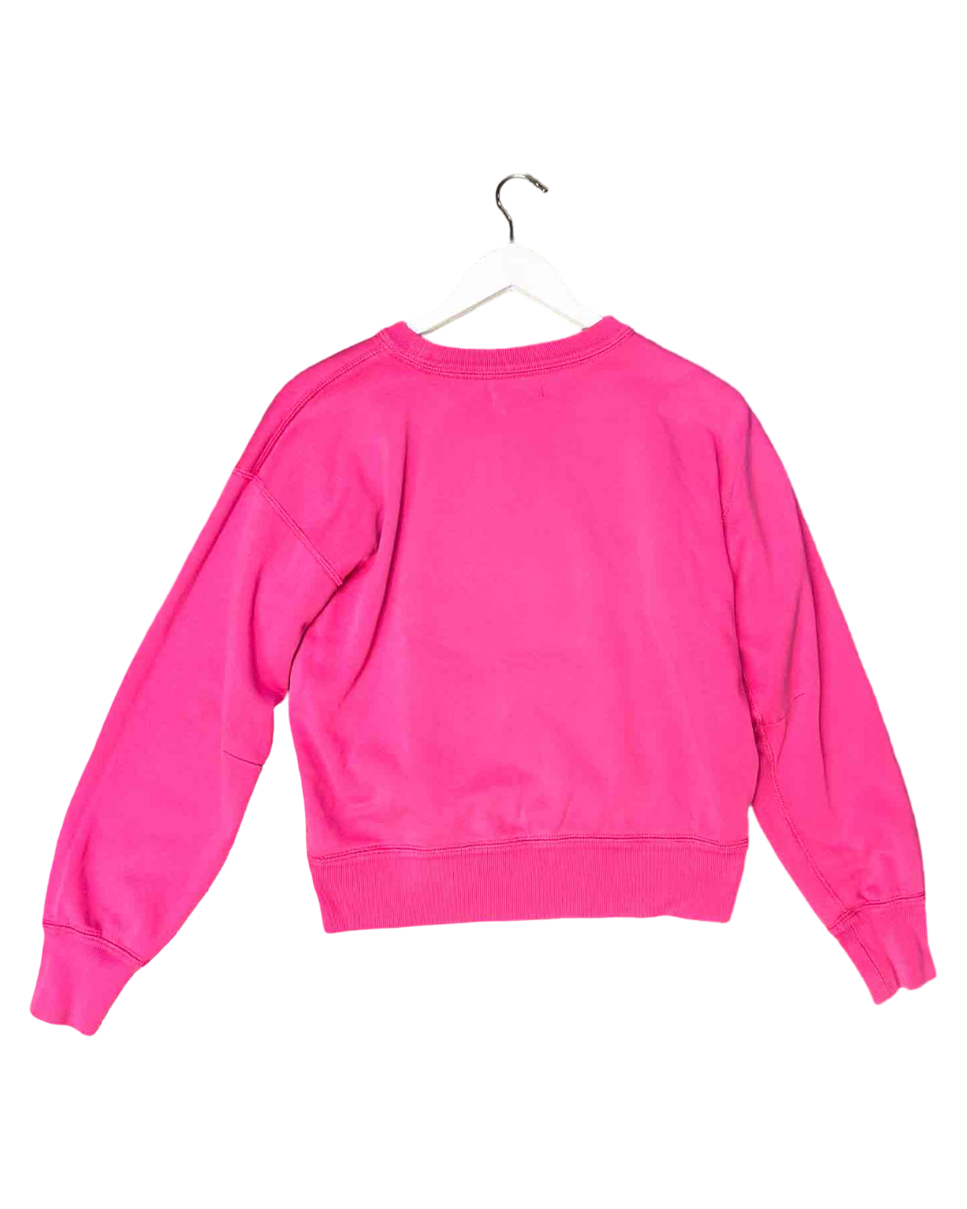 Size 36 (S) | Isabel Marant Étoile Hot Pink Logo Jumper