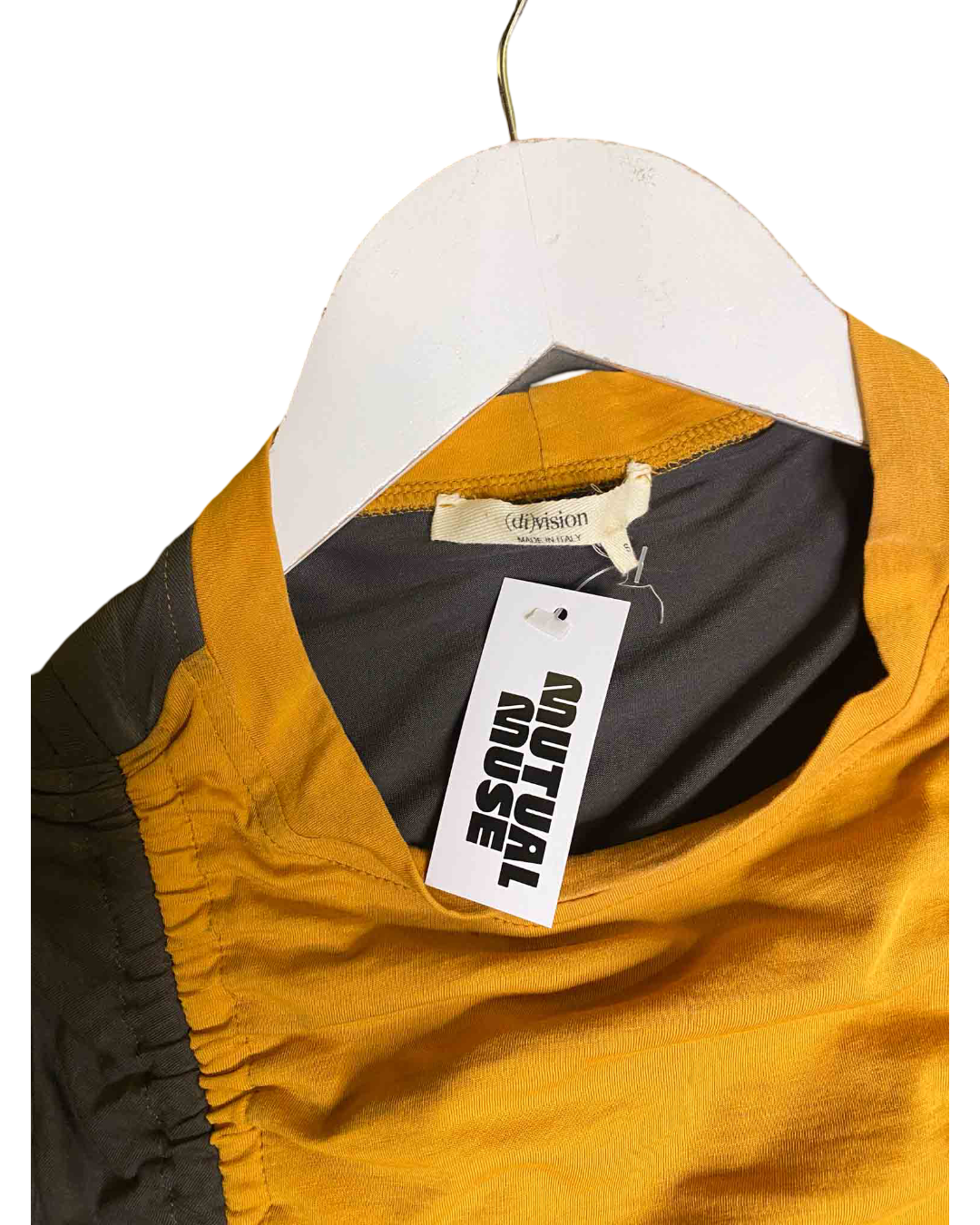 Size S | (Di)Vision Ruched Colour Block Dress