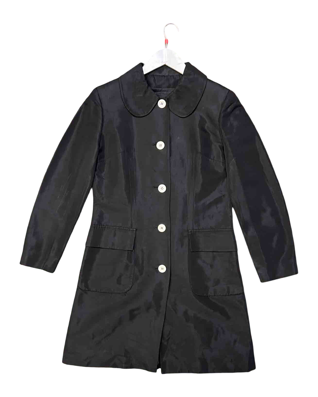 Size M | Dolce & Gabbana Black Pea Coat