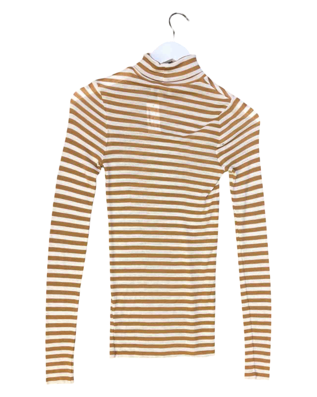 Size S | COS Striped Jersey Skivvy Top