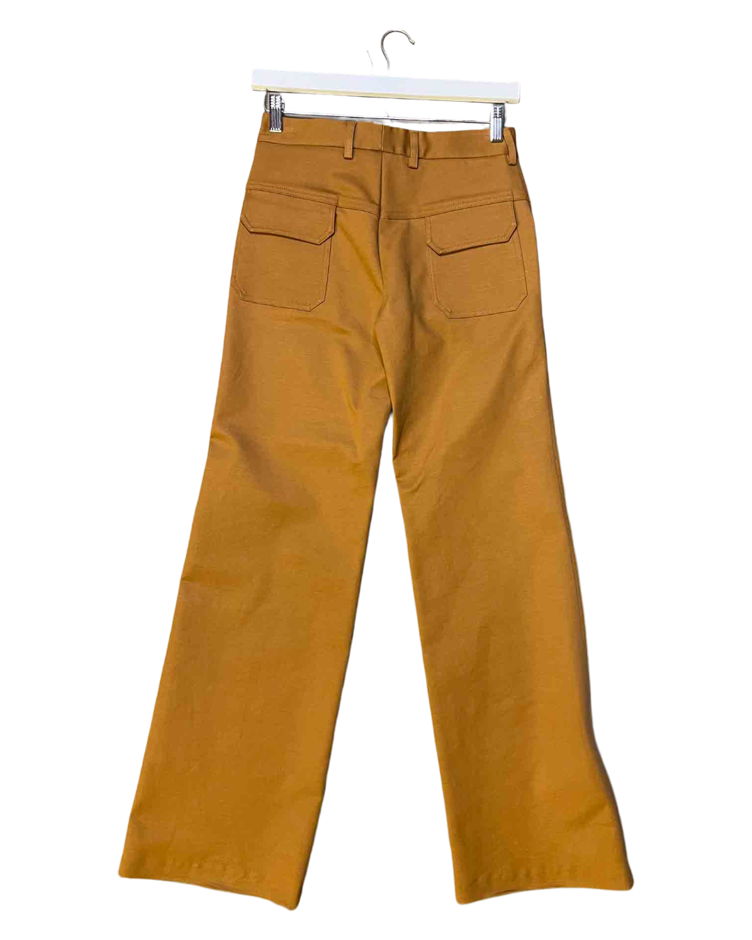 Size S | Christopher Esber Tan Stretch Trousers