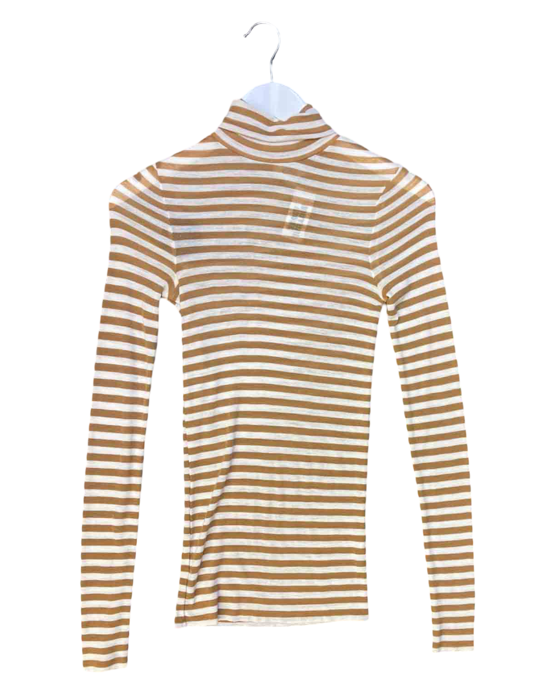 Size S | COS Striped Jersey Skivvy Top
