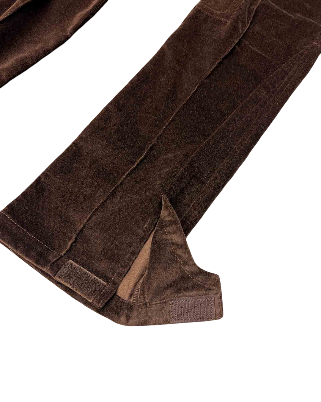 Size 8 (S) | Blumarine Chocolate Velvet Chino Pants